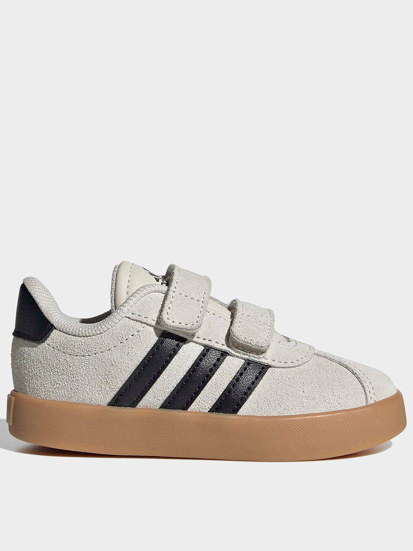 adidas Sportswear Infant Unisex Vl Court 3.0 Trainers, Ftwwht/Cblack/Alumin, Size 7 Younger