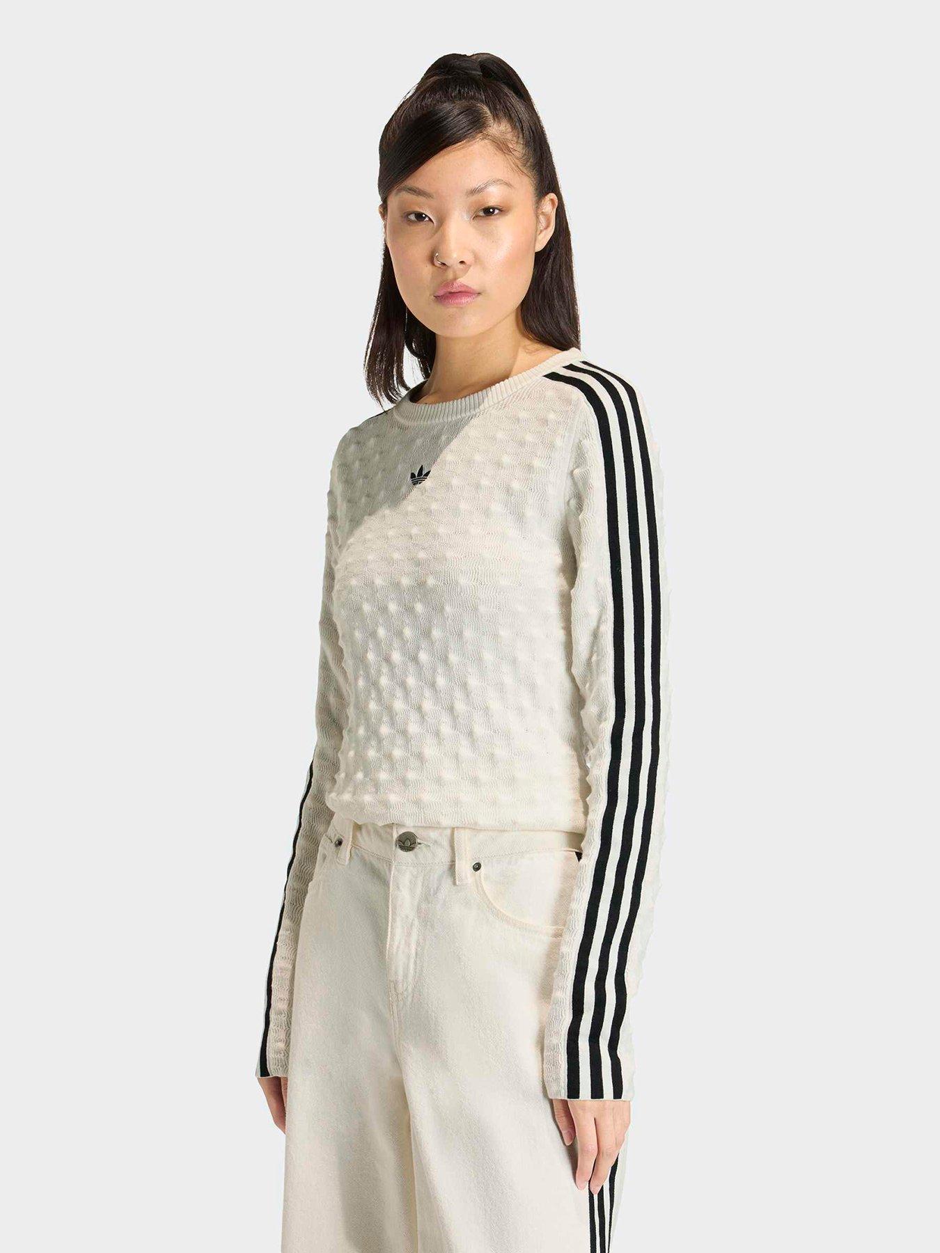 adidas Originals Womens Slim Long Sleeve T-Shirt - White