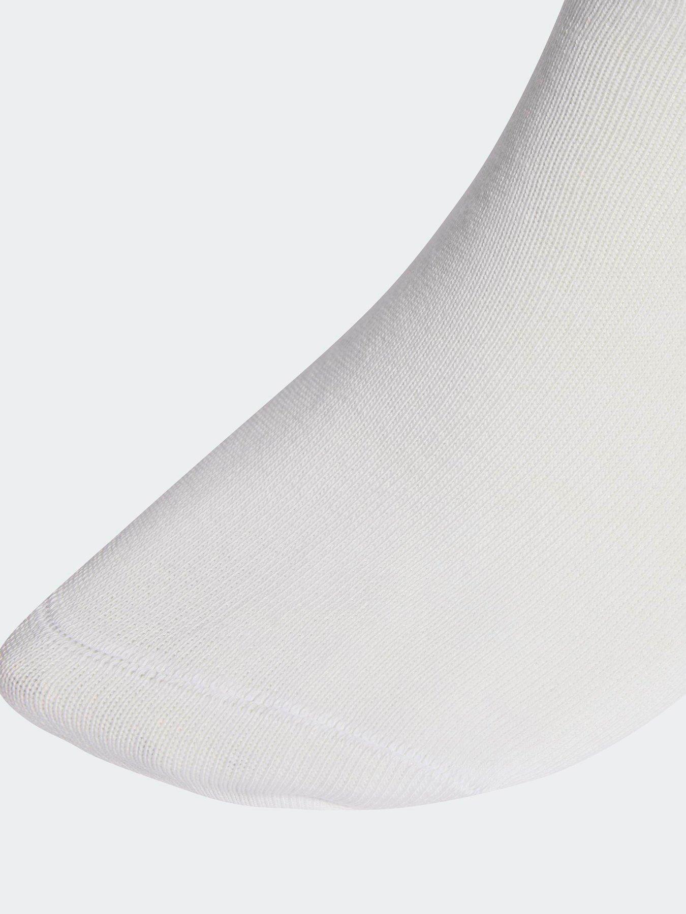Image 4 of 5 of adidas Originals Unisex 3 Stripe Crew Socks 10 Pack - Black/White
