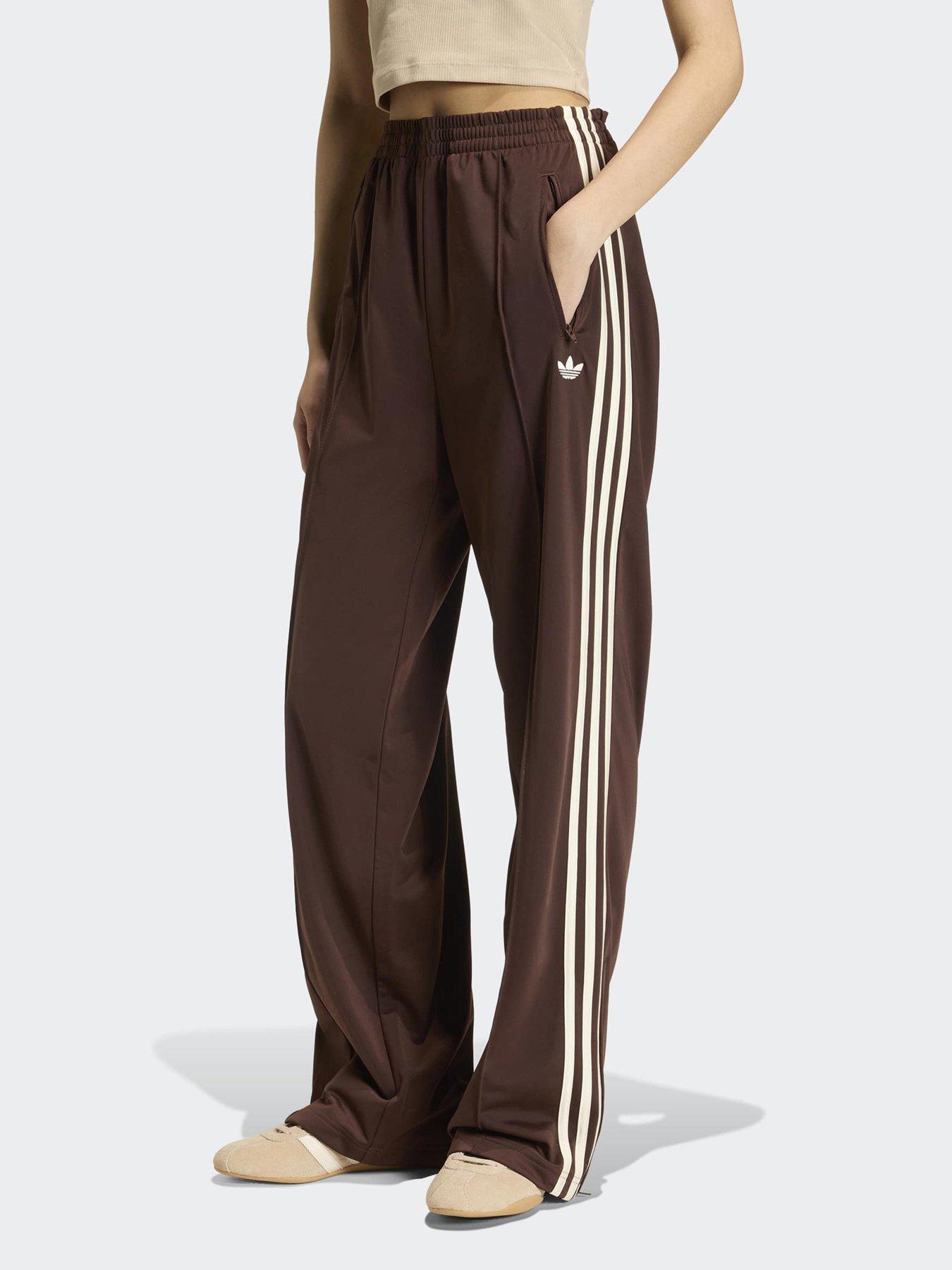 adidas Originals Women's Firebird Loose Track Pants - Brown