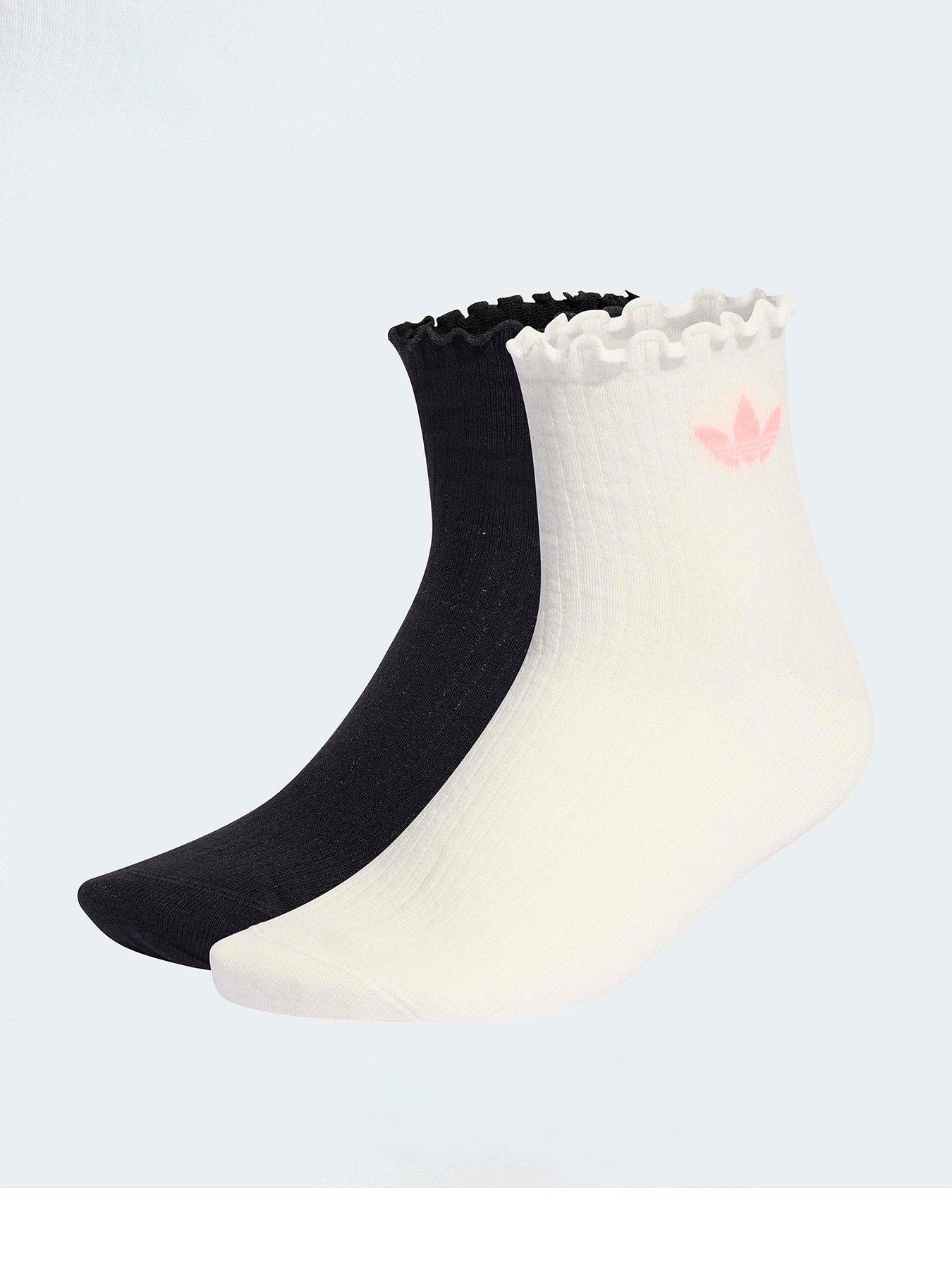 adidas Originals Womens Liberty 1/4 Socks 2 Pack - Multi