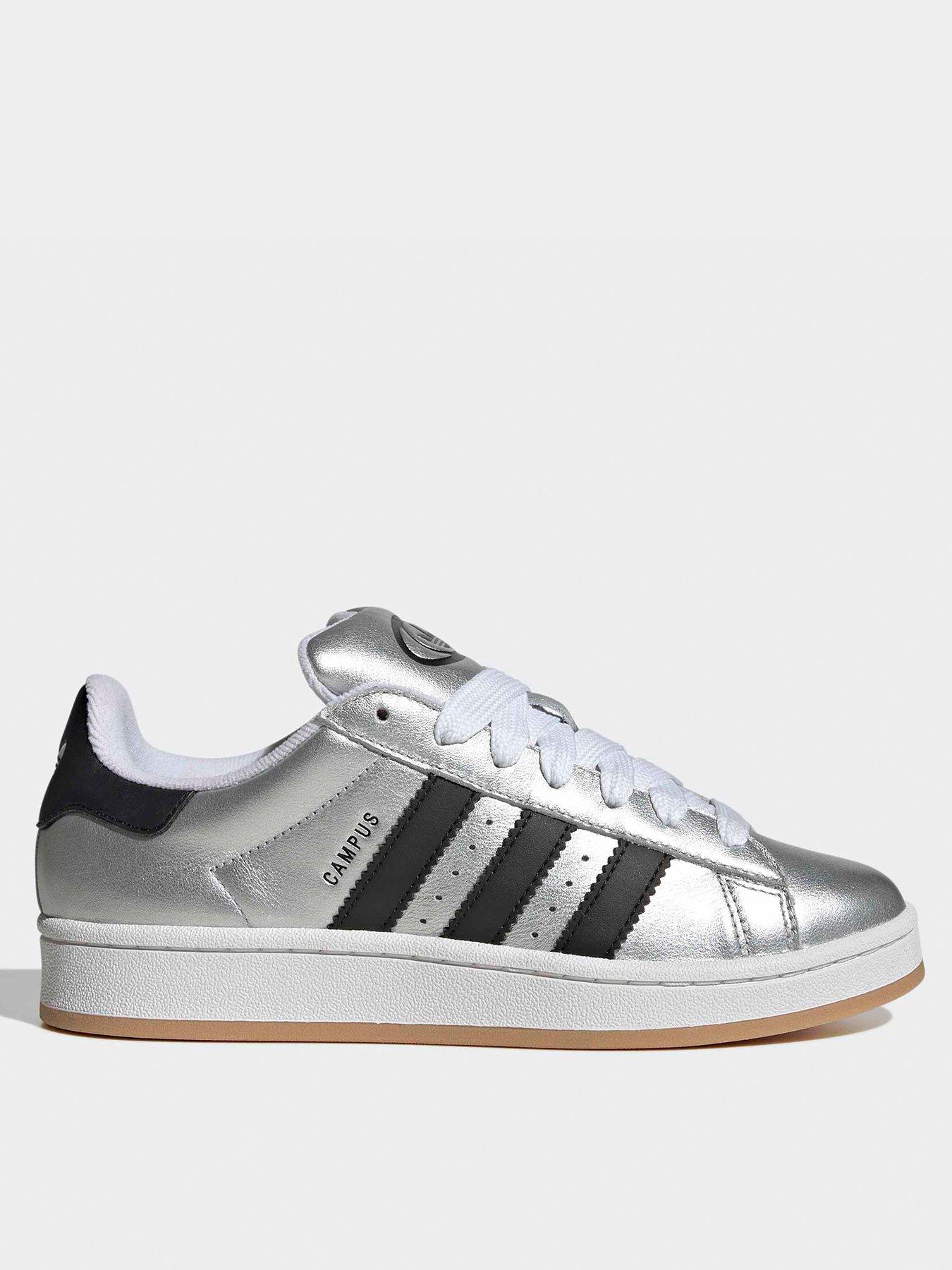 Image 1 of 7 of adidas Originals Womens Campus 00s Trainers - Silver