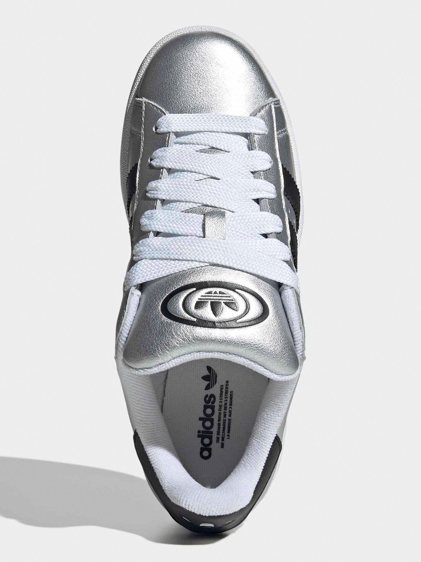 Image 4 of 7 of adidas Originals Womens Campus 00s Trainers - Silver