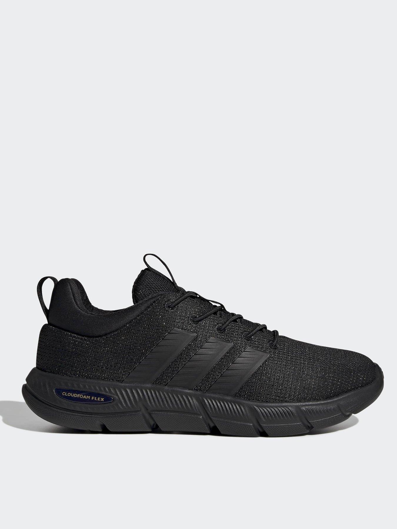 adidas-sportswear-womens-cloudfoam-flex-elastic-laces-black