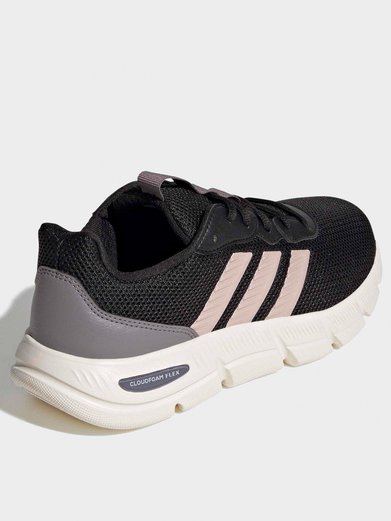 adidas Sportswear Women's Cloudfoam Flex Lace Trainers - Black | Very
