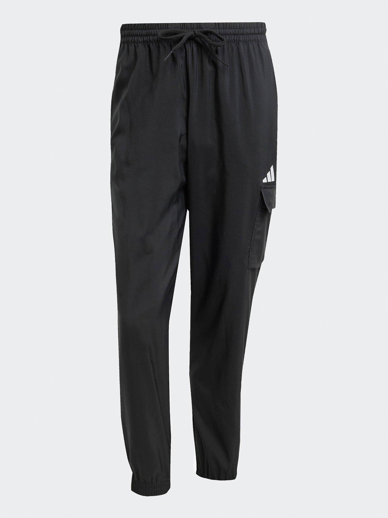 Image 5 of 5 of adidas Sportswear Men's Essentials Small Logo Cargo Pants - Black