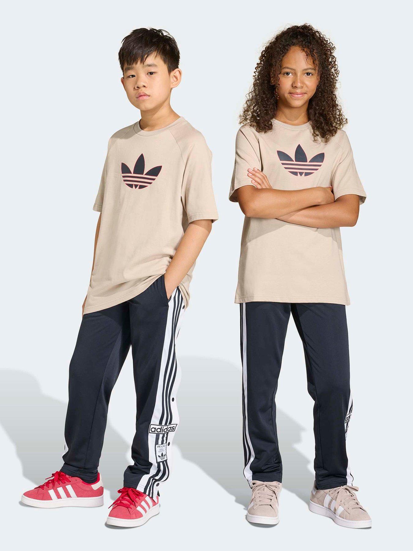 adidas Originals Junior Unisex Adibreak Pants, Black, Size 7-8 Years
