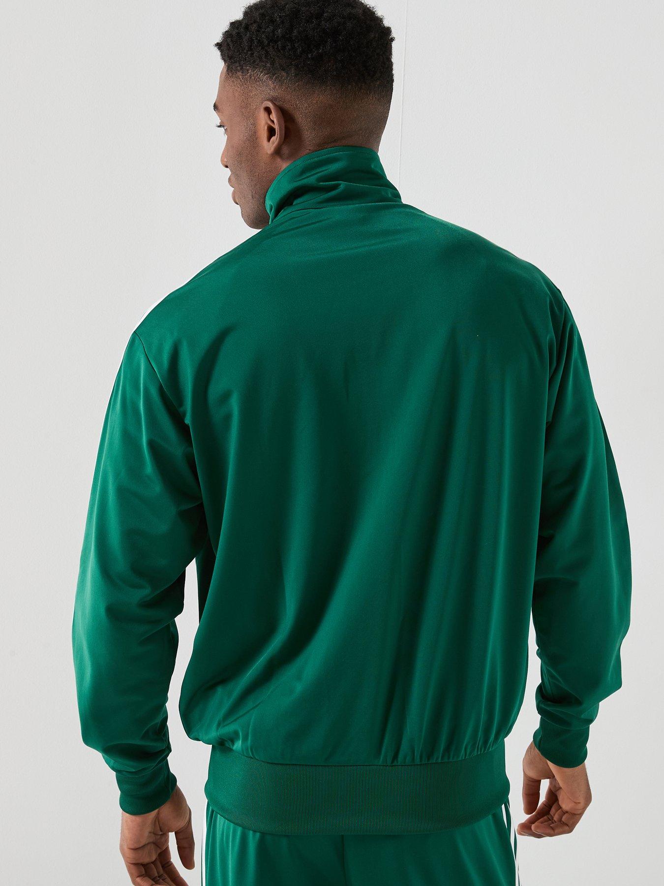 Image 2 of 6 of adidas Originals Men's Firebird Tracksuit Top - Green