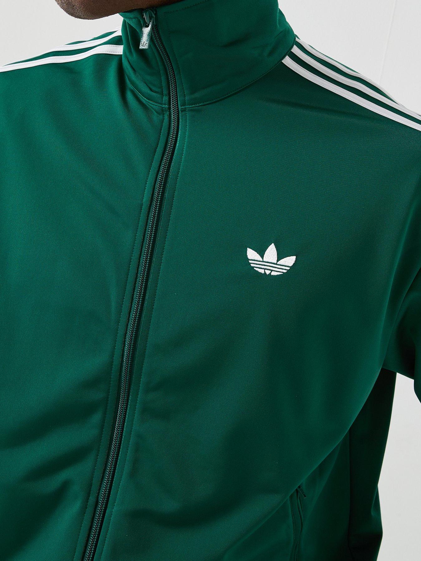 Image 5 of 6 of adidas Originals Men's Firebird Tracksuit Top - Green