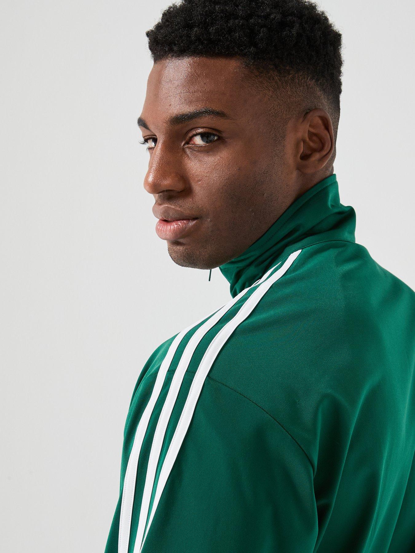 Image 6 of 6 of adidas Originals Men's Firebird Tracksuit Top - Green