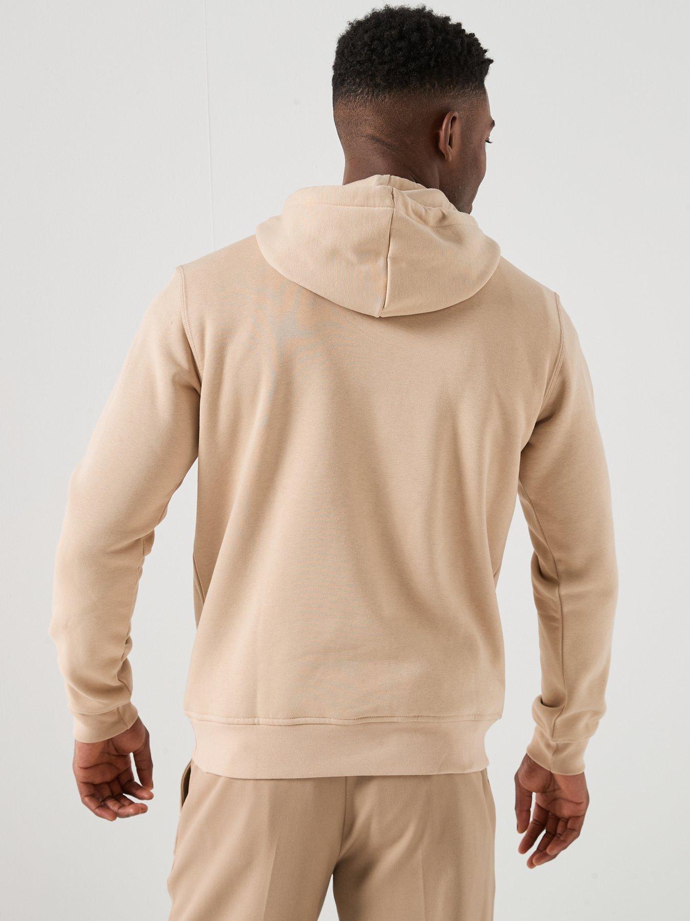 Image 2 of 6 of adidas Originals Men's Trefoil Essentials Hoodie - Beige