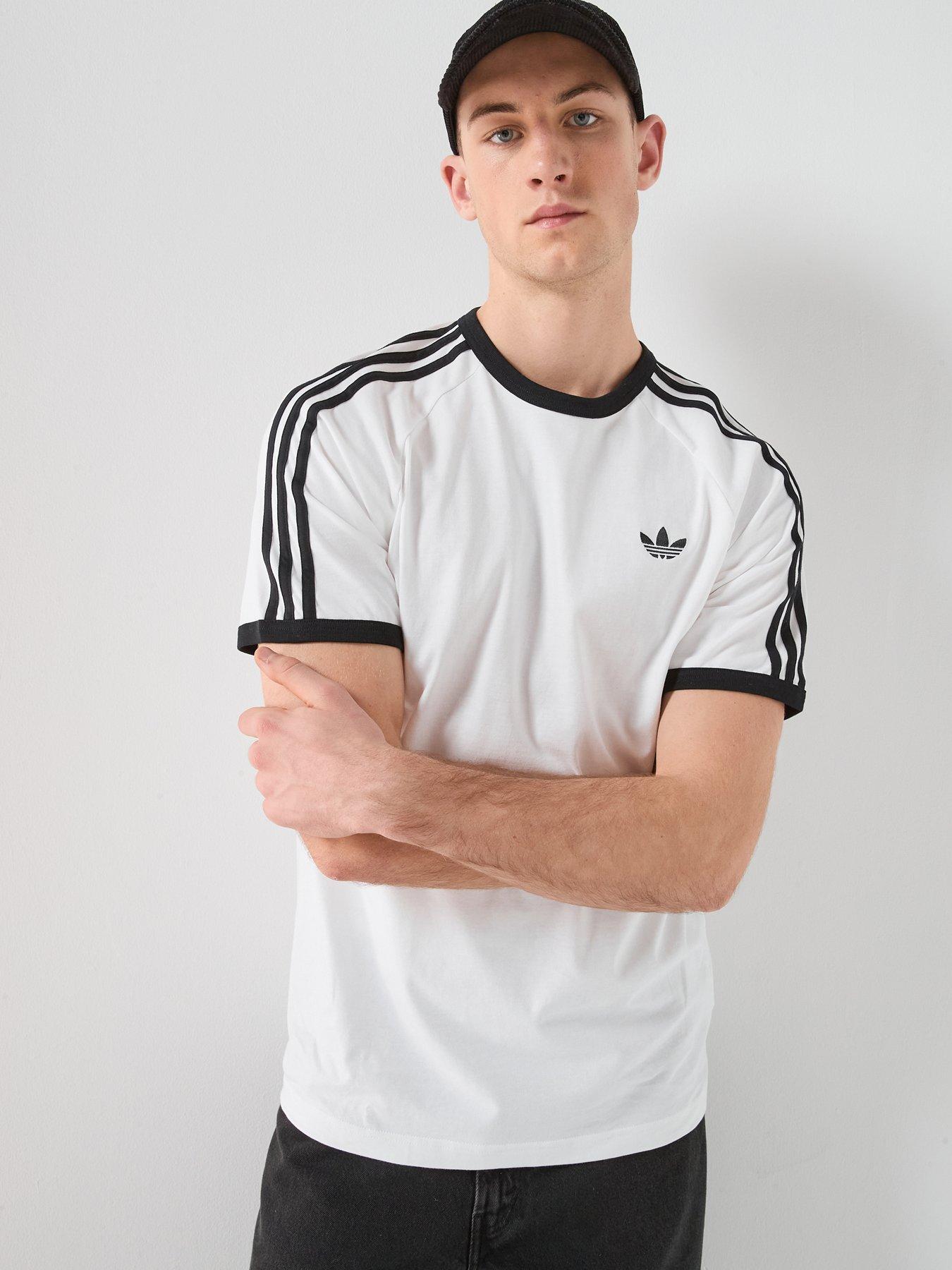 adidas Originals Men's 3-Stripes T-Shirt - White