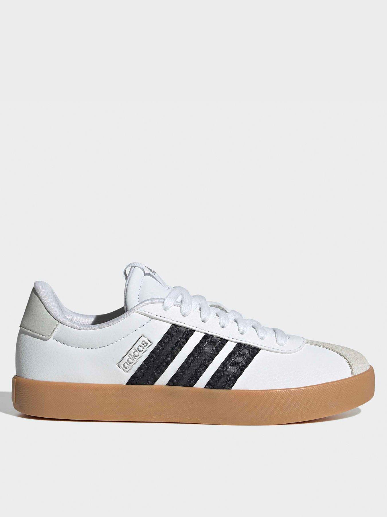 adidas Sportswear Women's Vl Court 3.0, Ftwr White, Size 3.5, Women