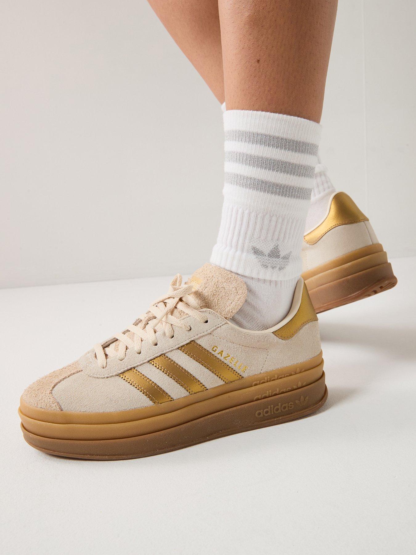 adidas Originals Womens Gazelle Bold Trainers - White