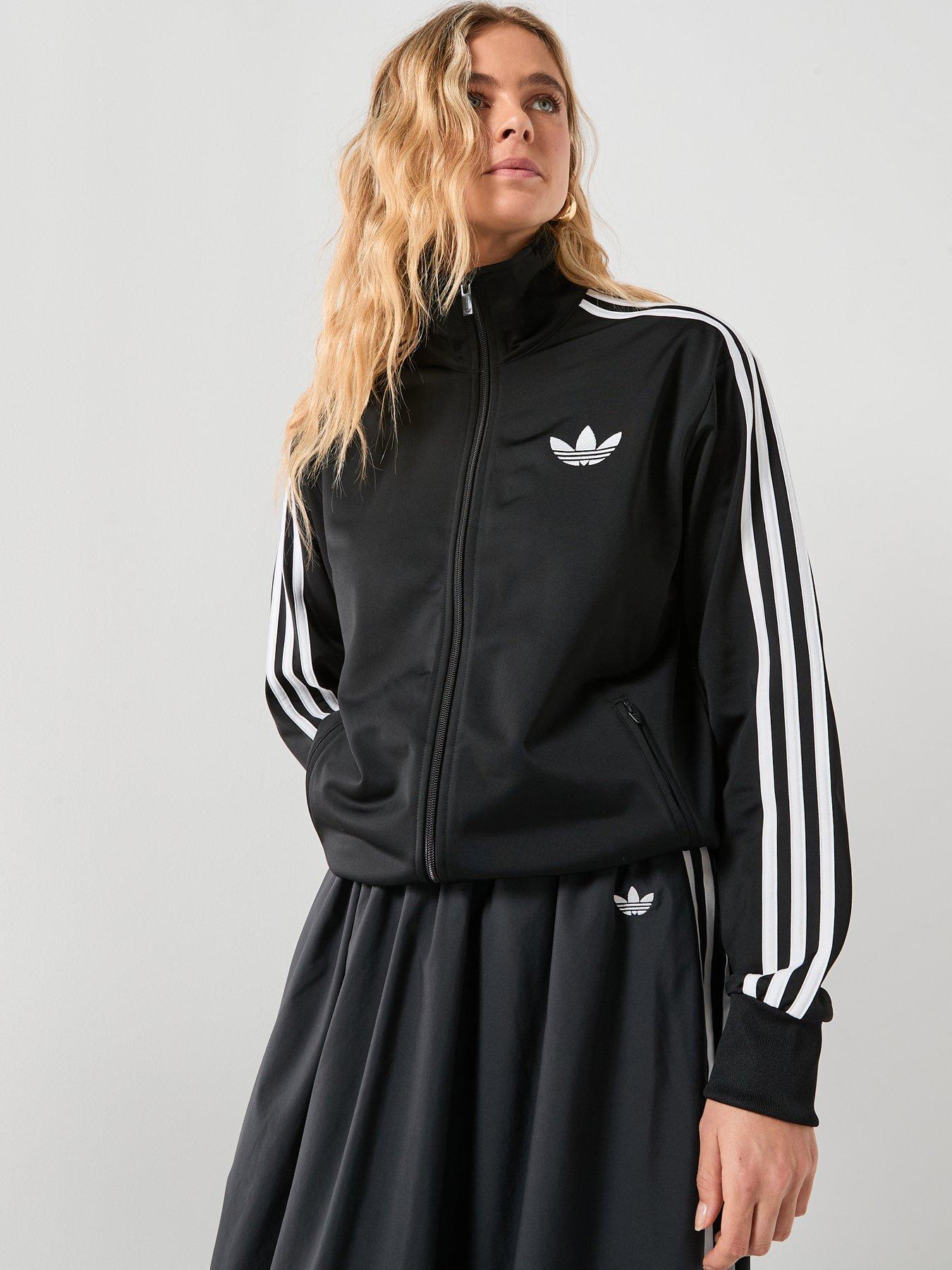 トップス adidas FIREBIRD LLIC TRACKTOP adidas Originals Women's Firebird Track Top Loose - Black | Very