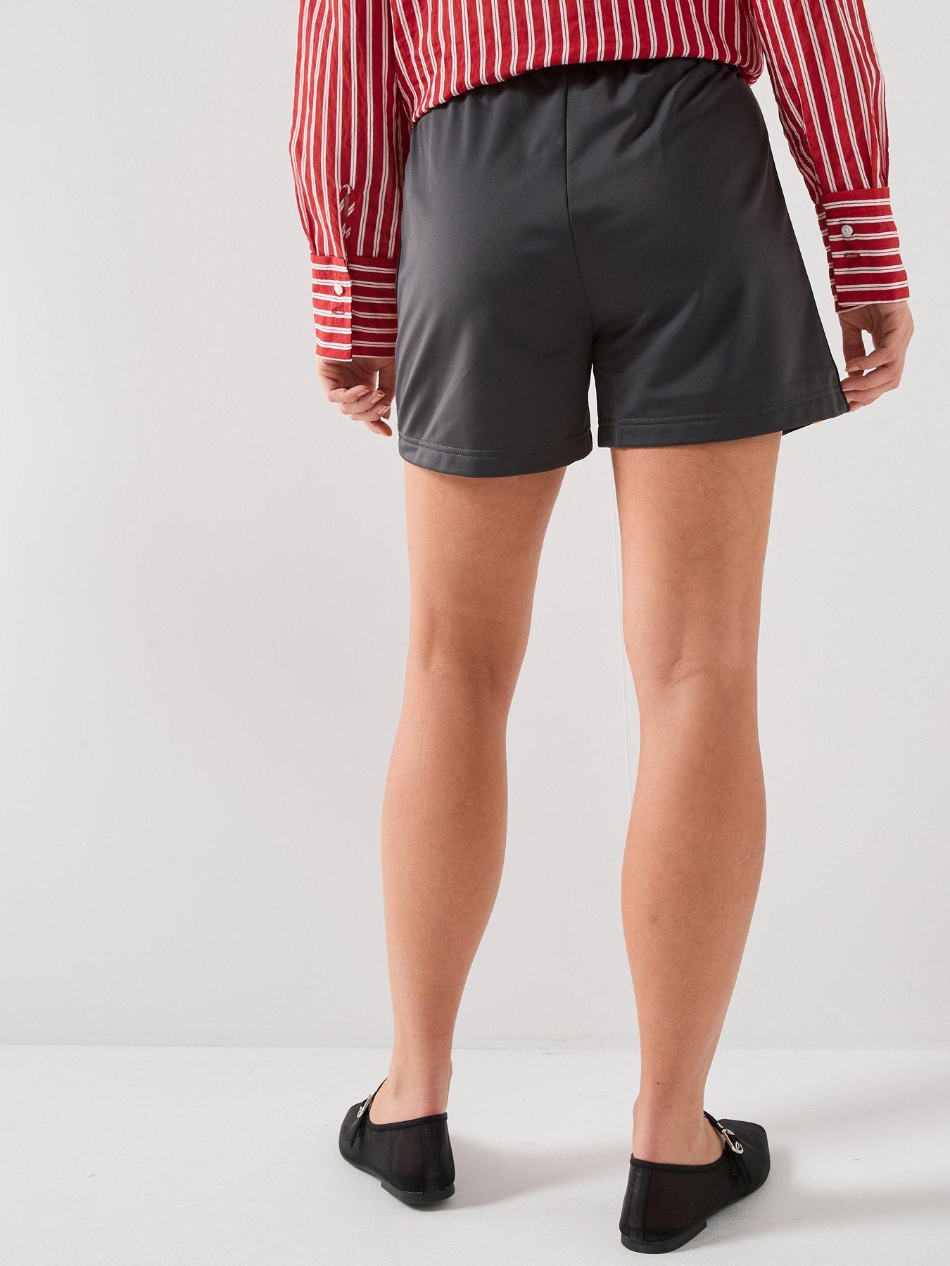 Image 2 of 6 of adidas Originals Women's Firebird Relaxed Fit Classic Shorts - Black