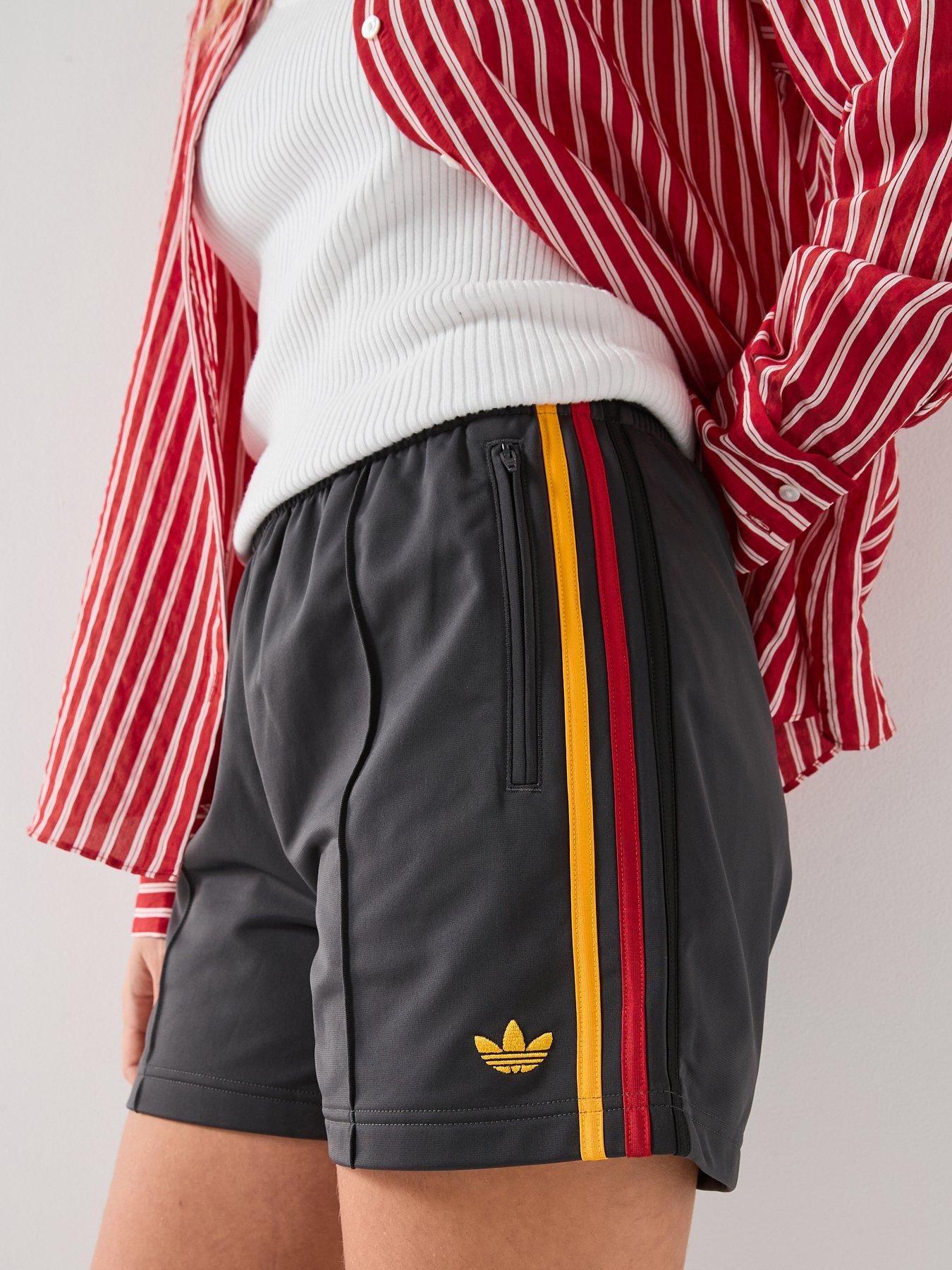Image 5 of 6 of adidas Originals Women's Firebird Relaxed Fit Classic Shorts - Black