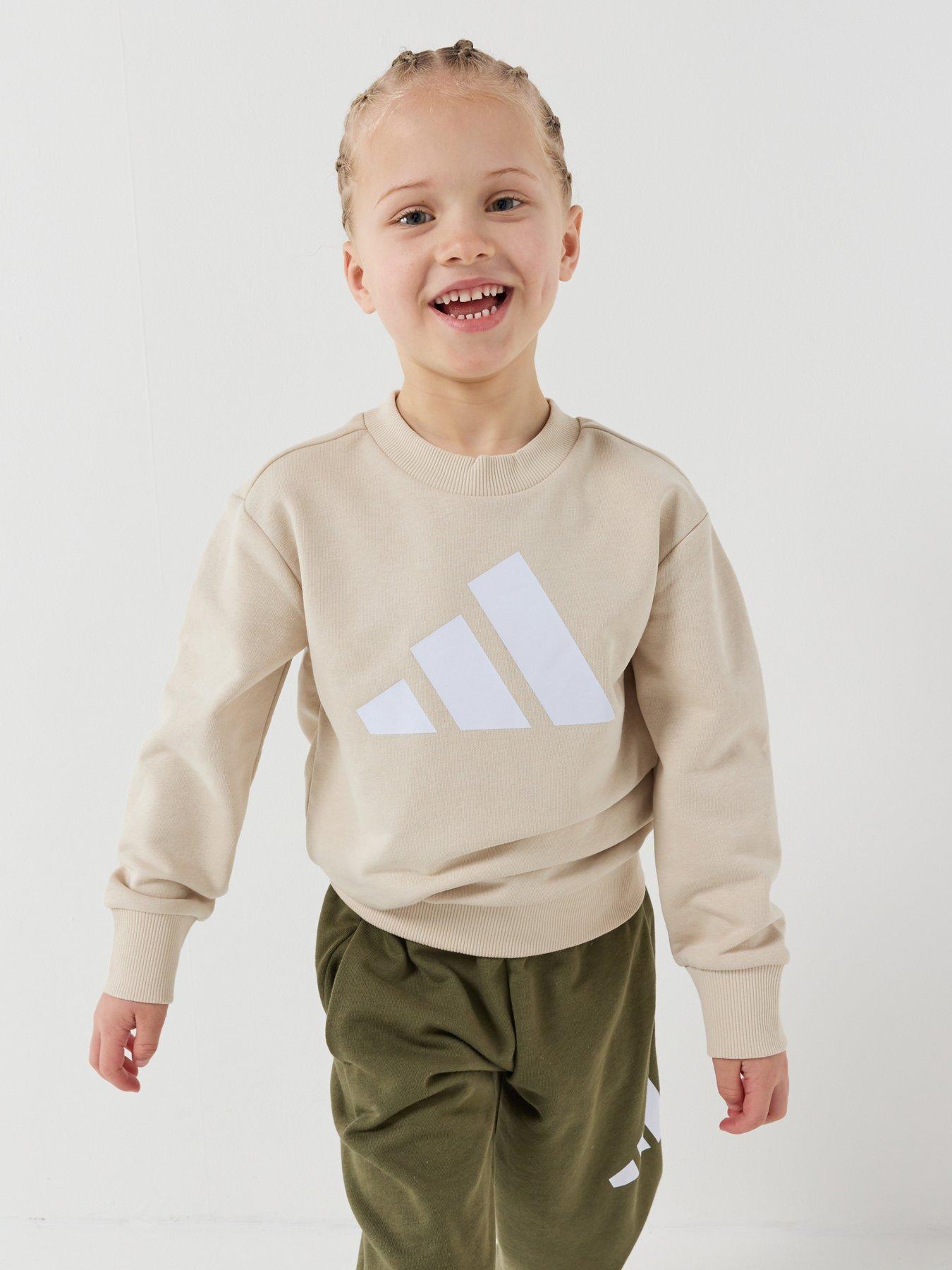 adidas Sportswear Kids Unisex Essentials Jogger Set - Beige | Very