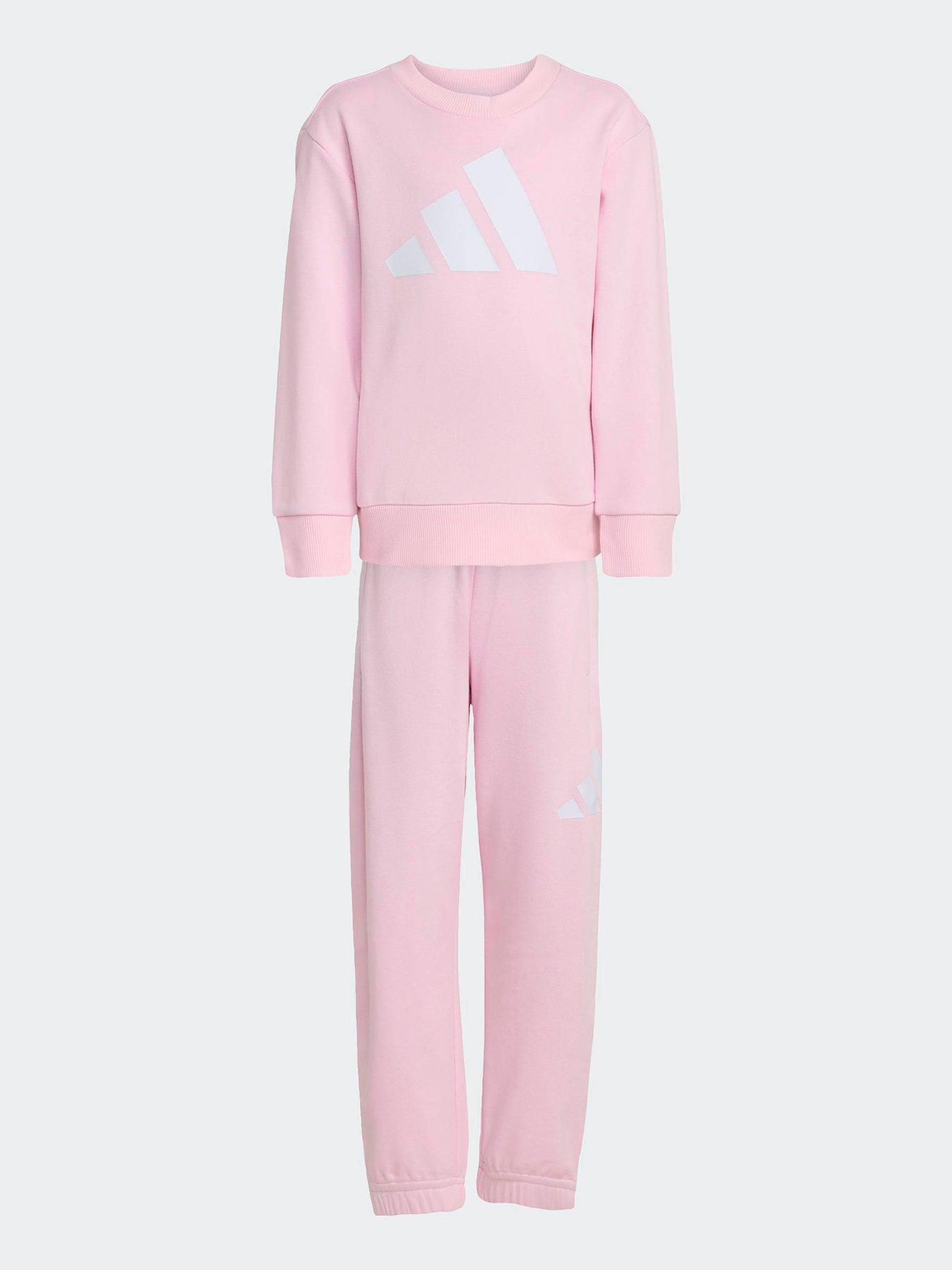 Image 7 of 7 of adidas Sportswear Kids Unisex Essentials Jogger Set - Pink