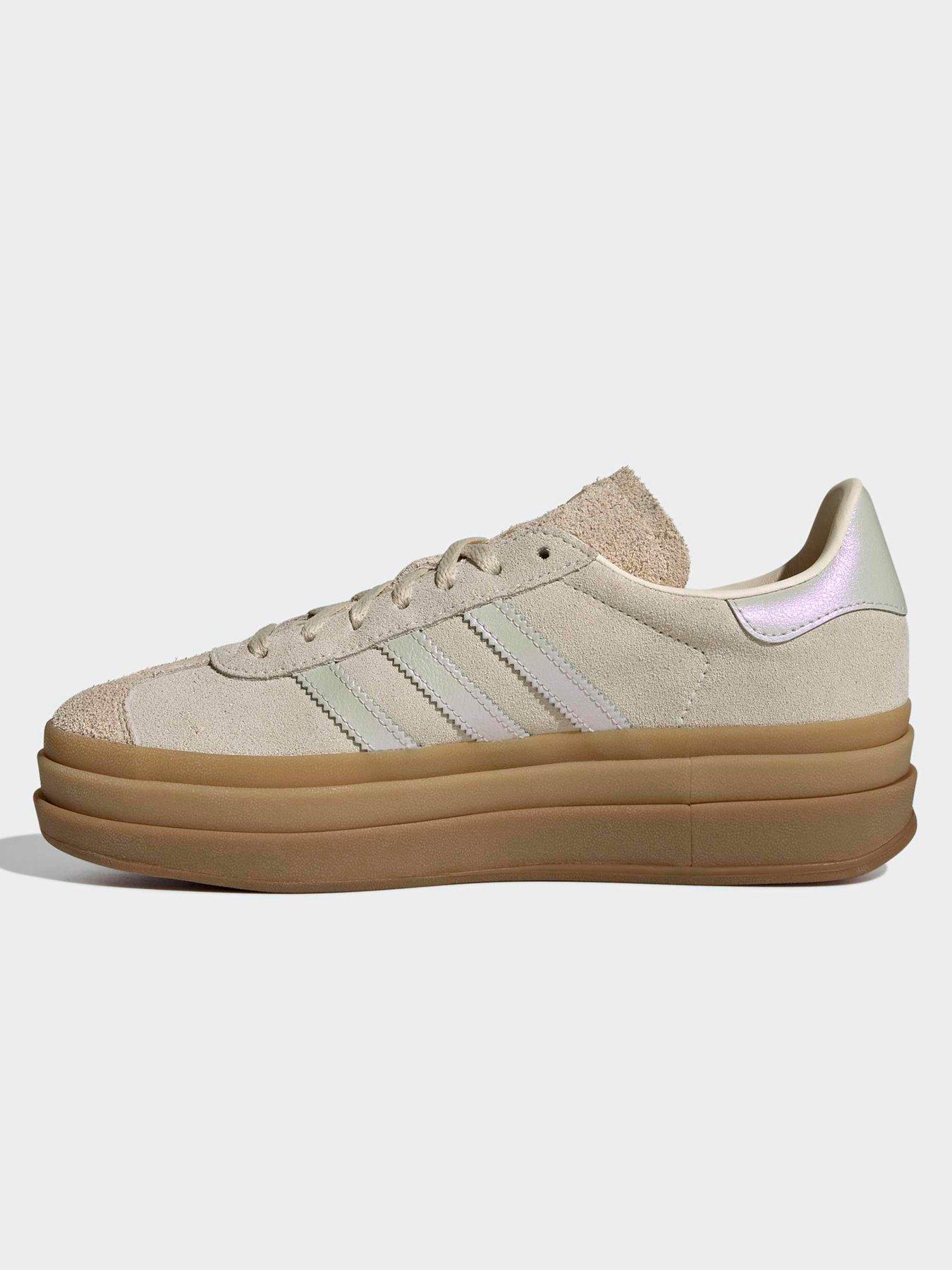 adidas gazelle silver green womens Women's adidas Originals Gazelle Bold Shoes Clear Sky