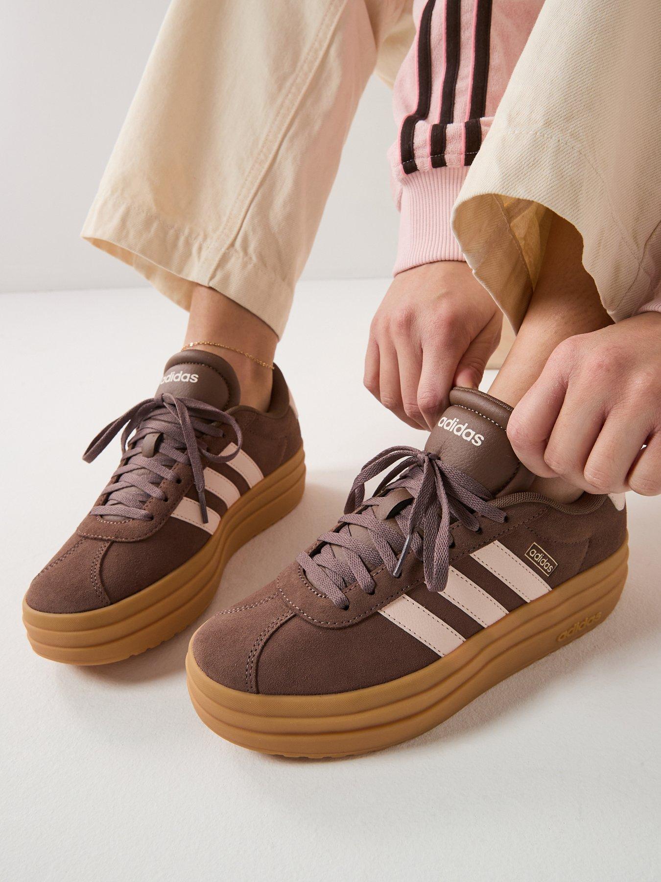 Adidas Sportswear Womens Vl Court Bold Trainers - Brown
