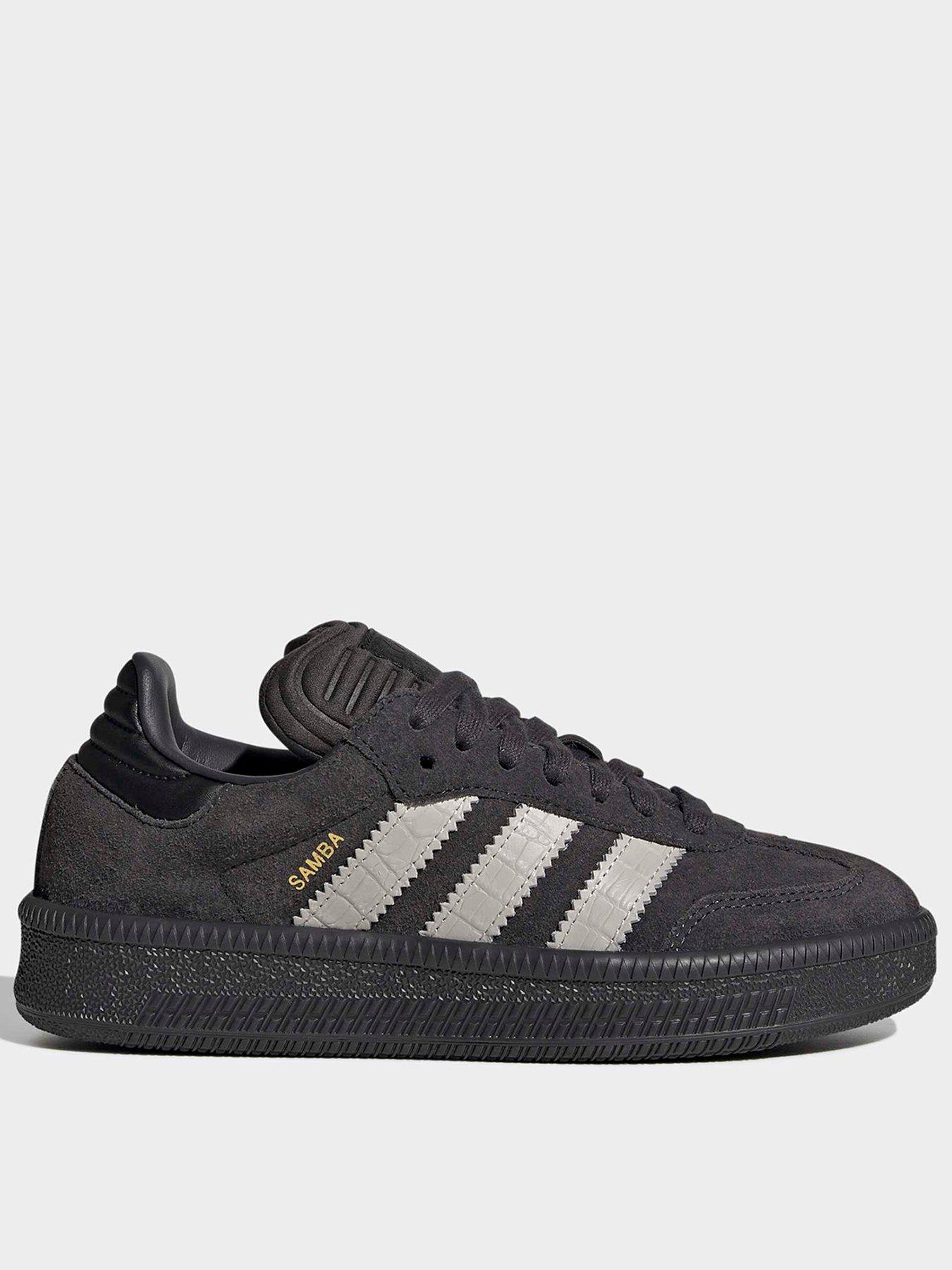 adidas Originals Junior Unisex Samba Xlg, Utility Black, Size 4 Older