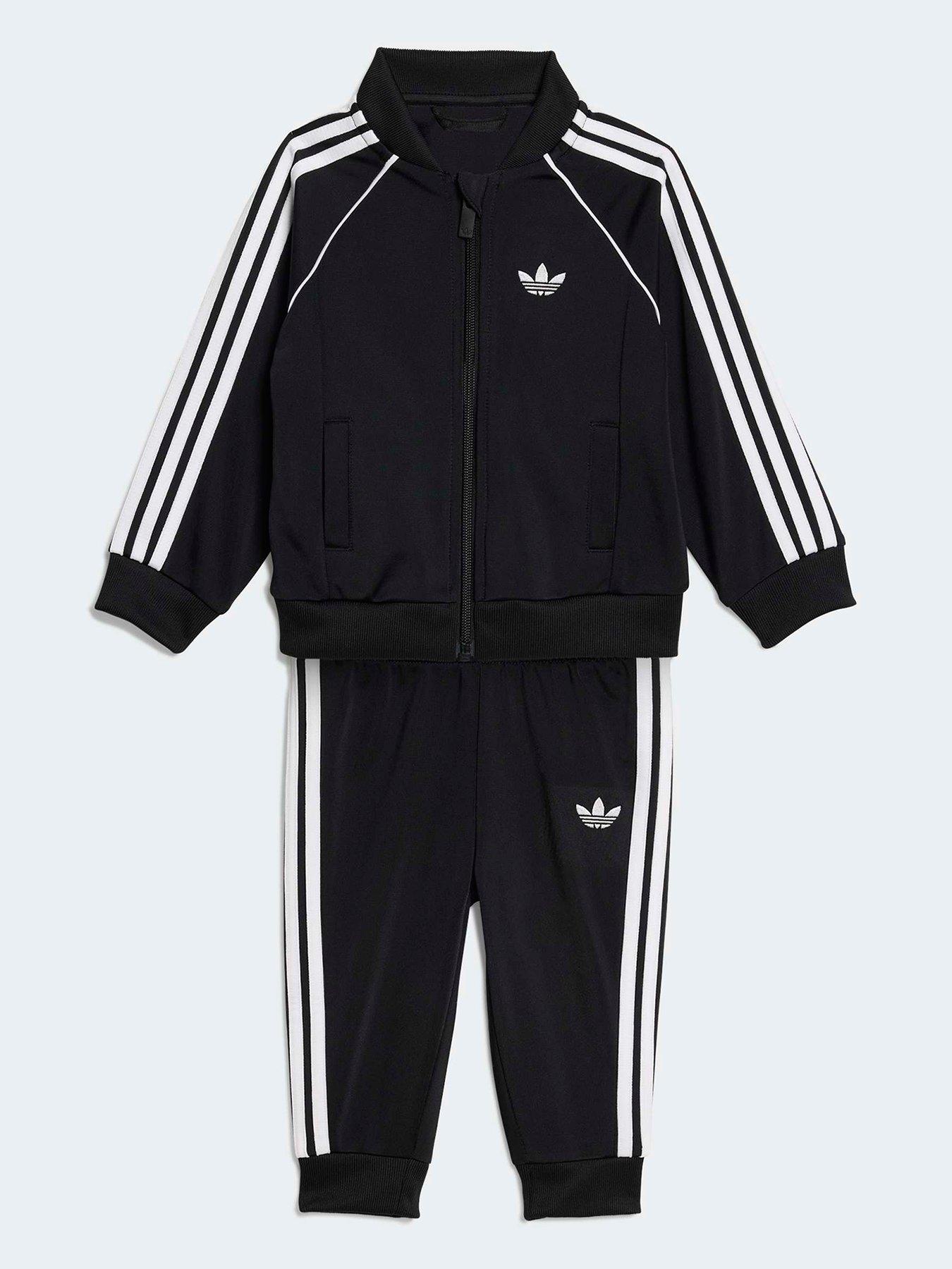 Image 1 of 6 of adidas Originals Infant Unisex SST Tracksuit - Black