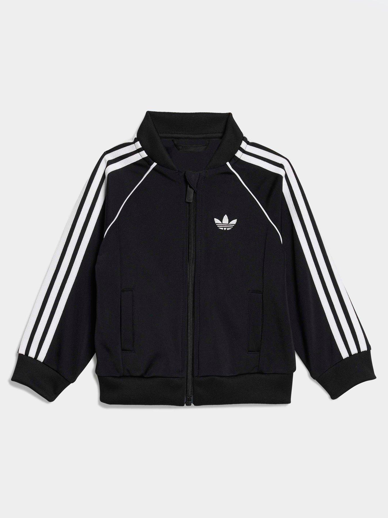Image 3 of 6 of adidas Originals Infant Unisex SST Tracksuit - Black