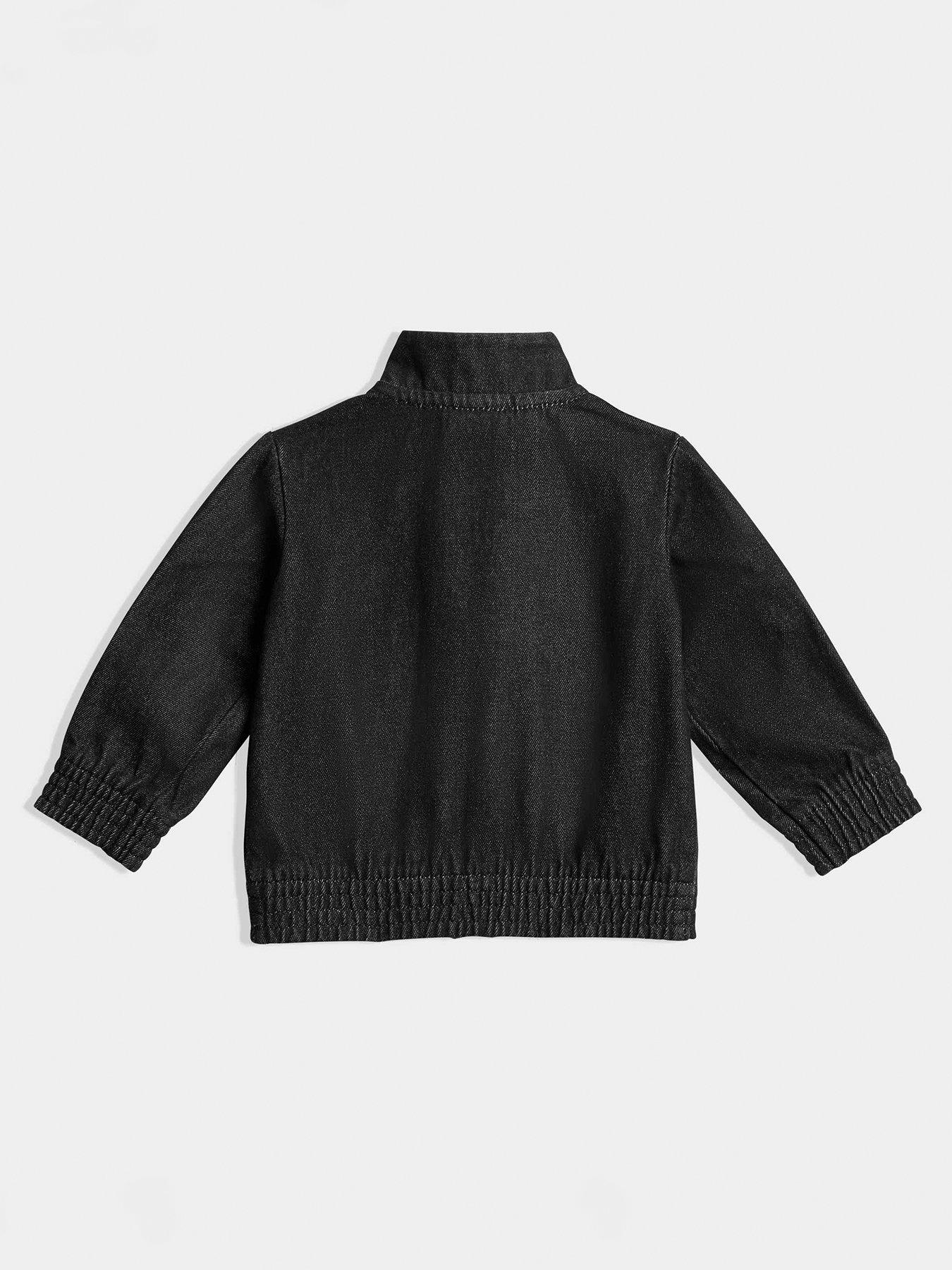 Image 2 of 5 of adidas Originals Infant Unisex Firebird Denim Track Top - Black