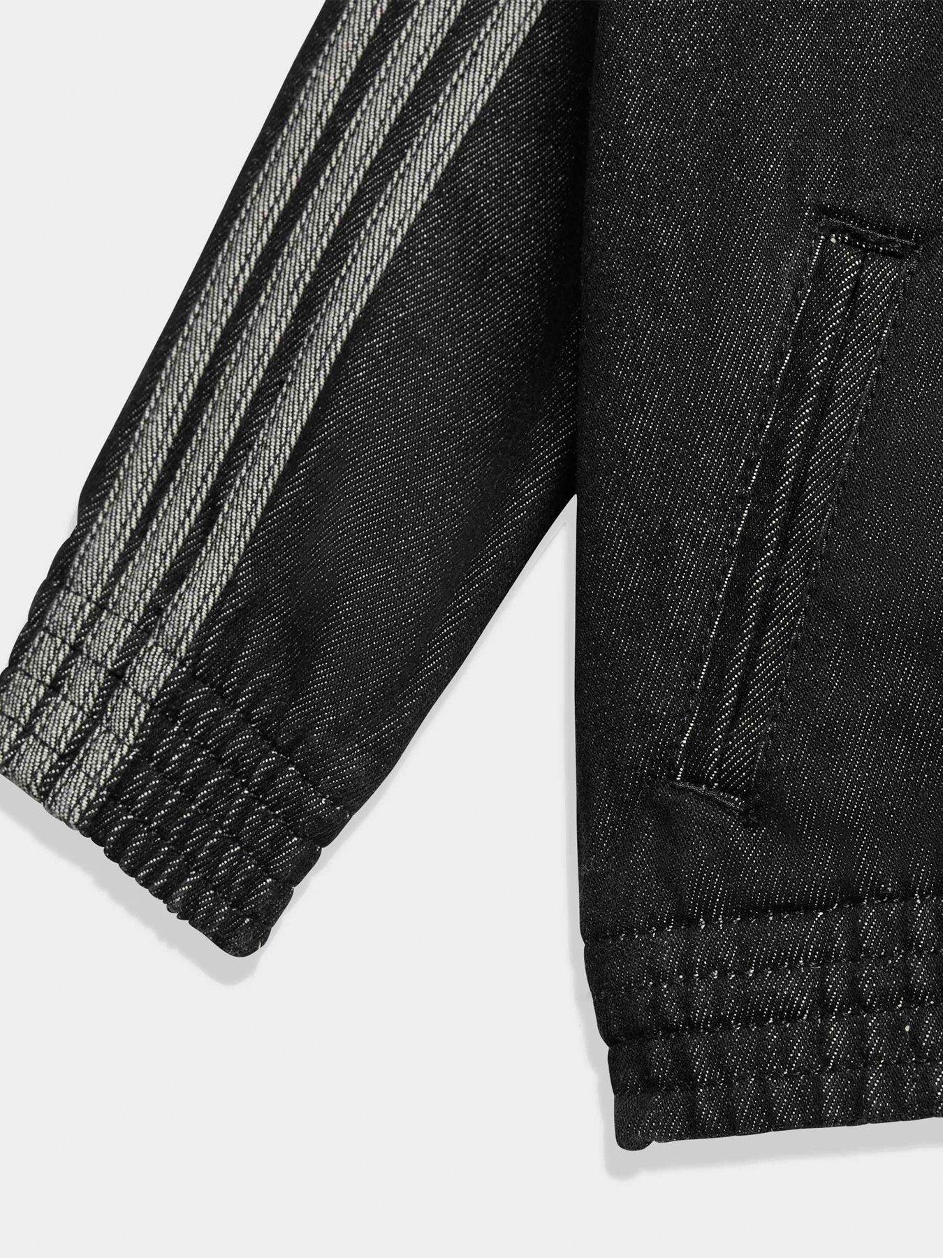 Image 3 of 5 of adidas Originals Infant Unisex Firebird Denim Track Top - Black