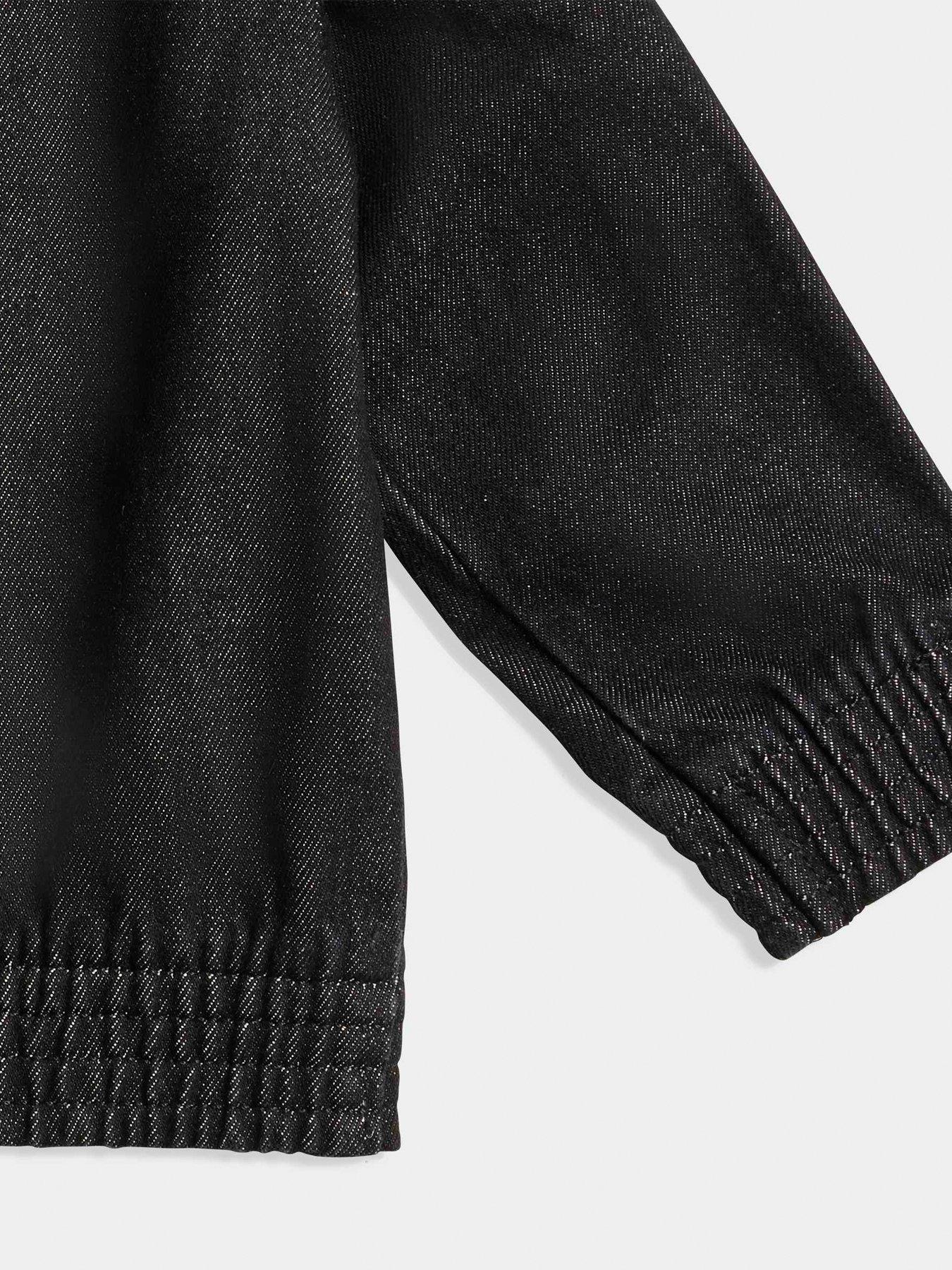Image 5 of 5 of adidas Originals Infant Unisex Firebird Denim Track Top - Black
