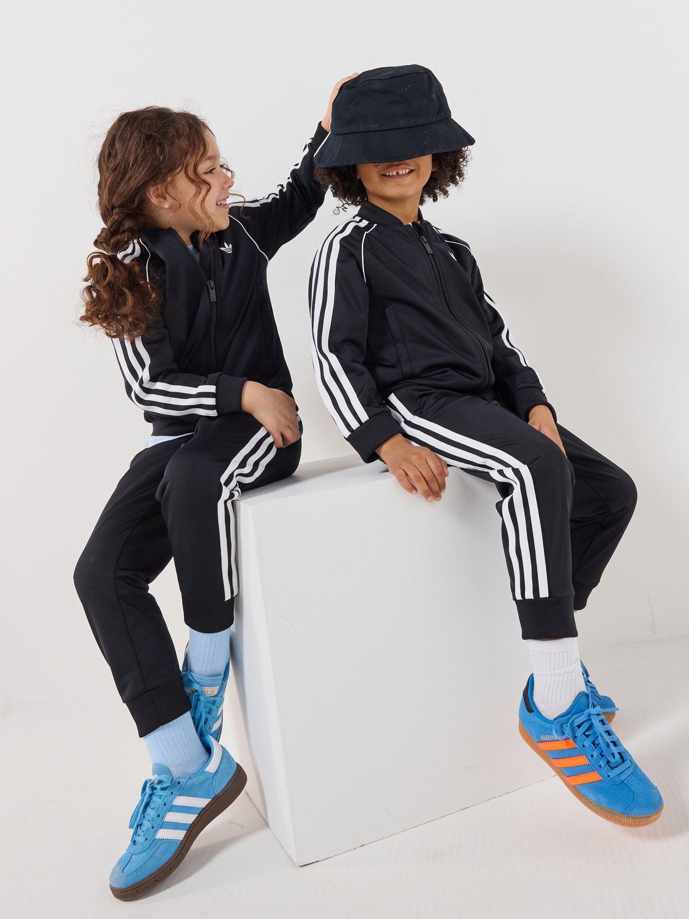 Image 1 of 7 of adidas Originals Kids Unisex Sst Tracksuit - Black