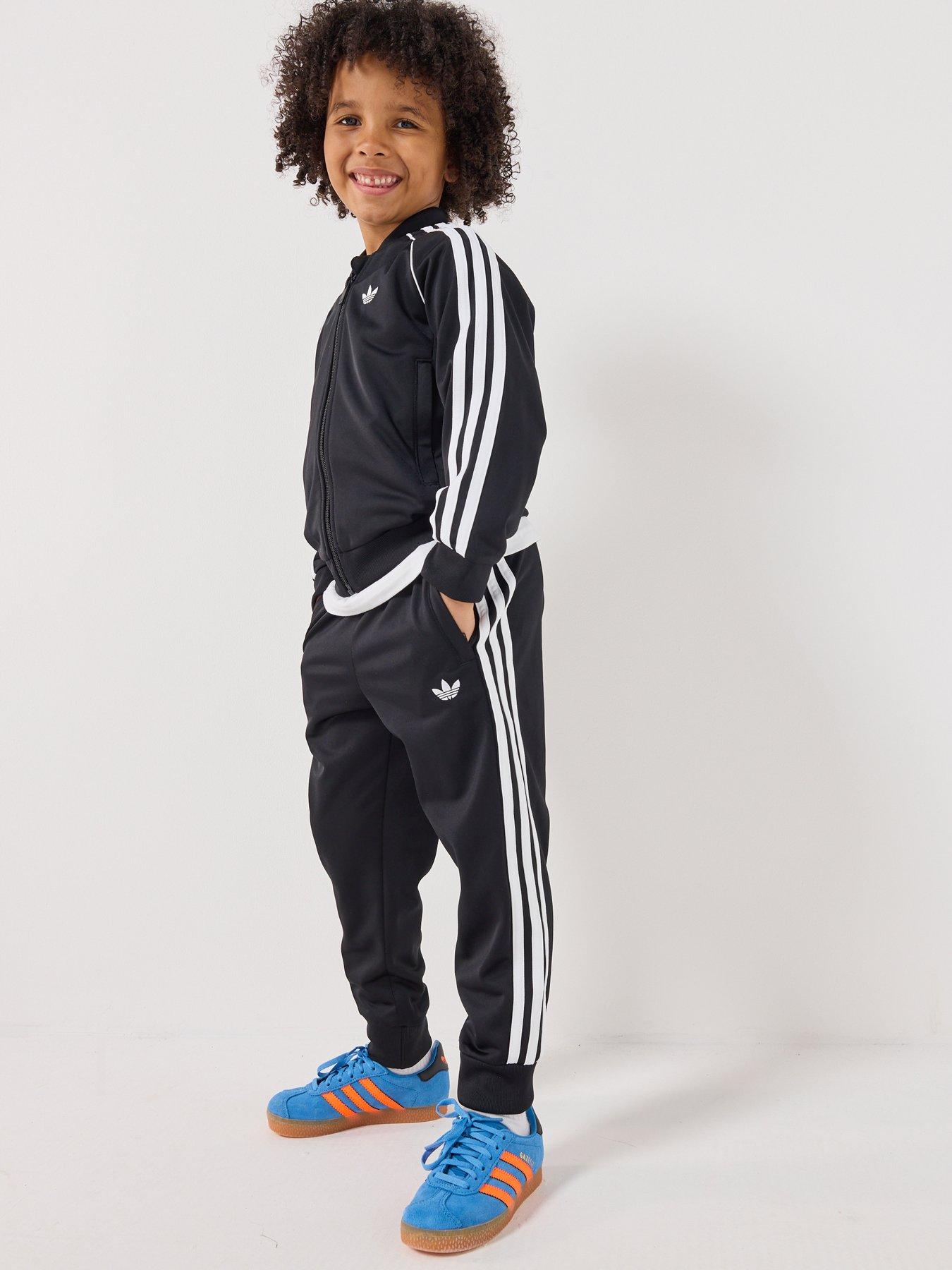 Image 3 of 7 of adidas Originals Kids Unisex Sst Tracksuit - Black