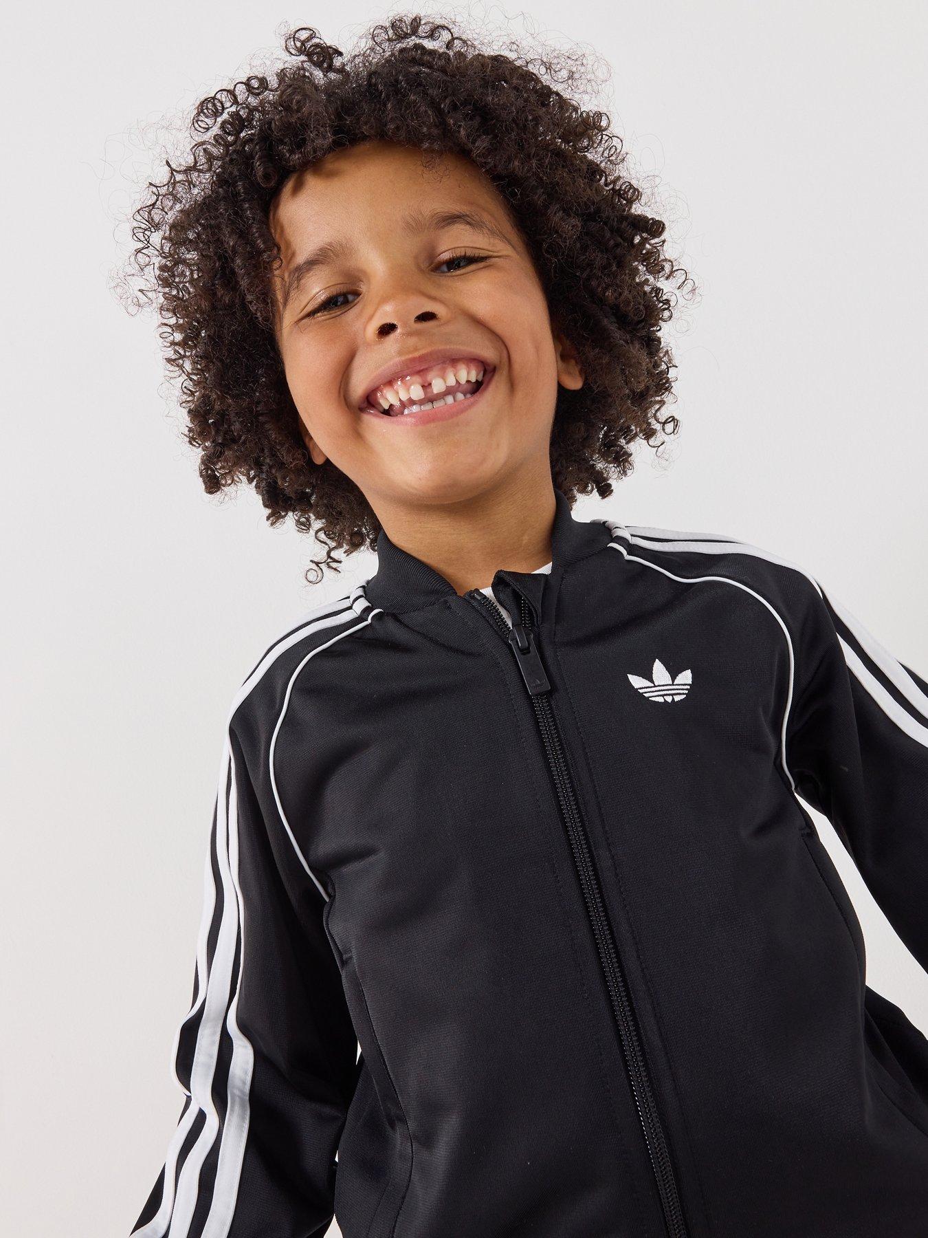 Image 4 of 7 of adidas Originals Kids Unisex Sst Tracksuit - Black