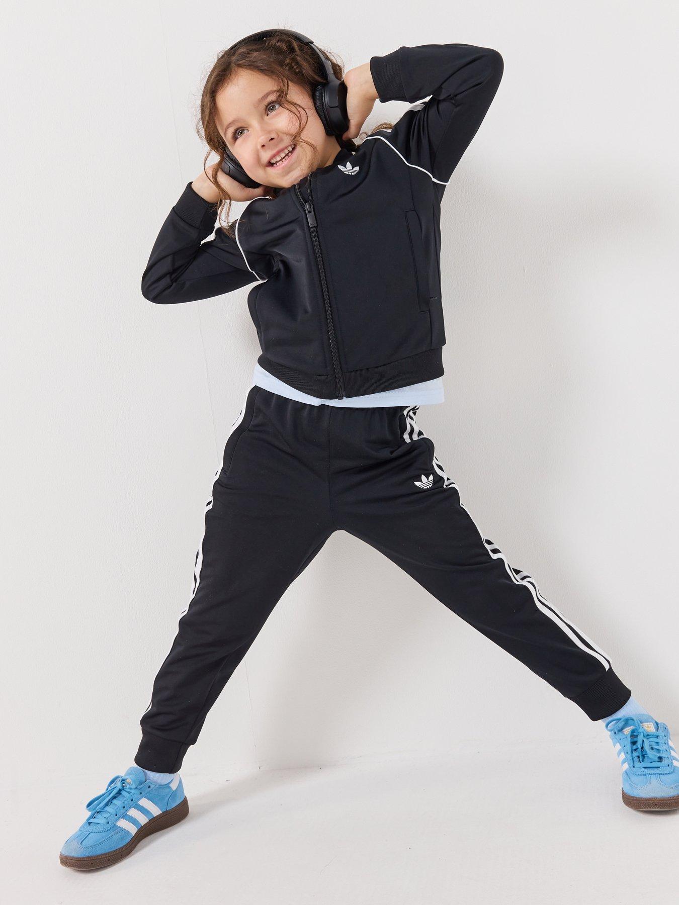Image 5 of 7 of adidas Originals Kids Unisex Sst Tracksuit - Black