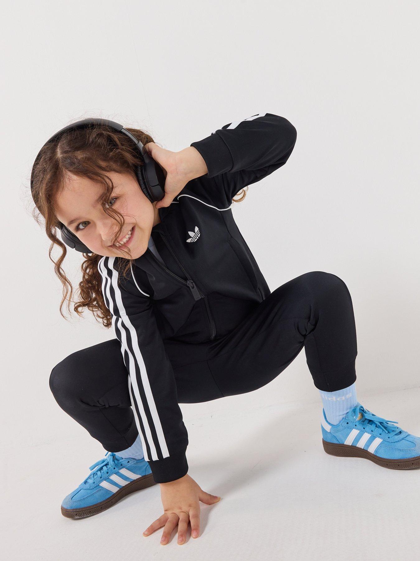 Image 6 of 7 of adidas Originals Kids Unisex Sst Tracksuit - Black