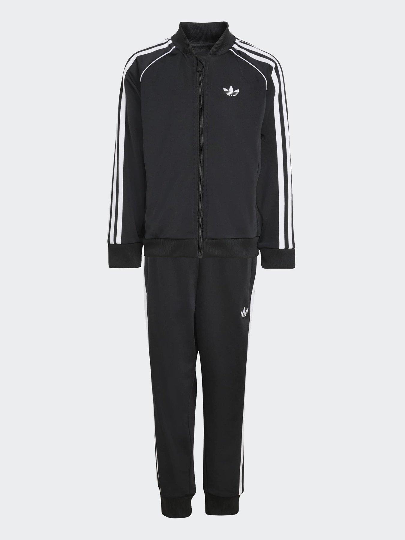 Image 7 of 7 of adidas Originals Kids Unisex Sst Tracksuit - Black
