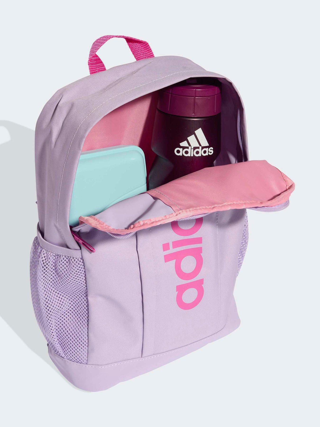 Image 4 of 6 of adidas Sportswear Kids Linear Backpack - Pink