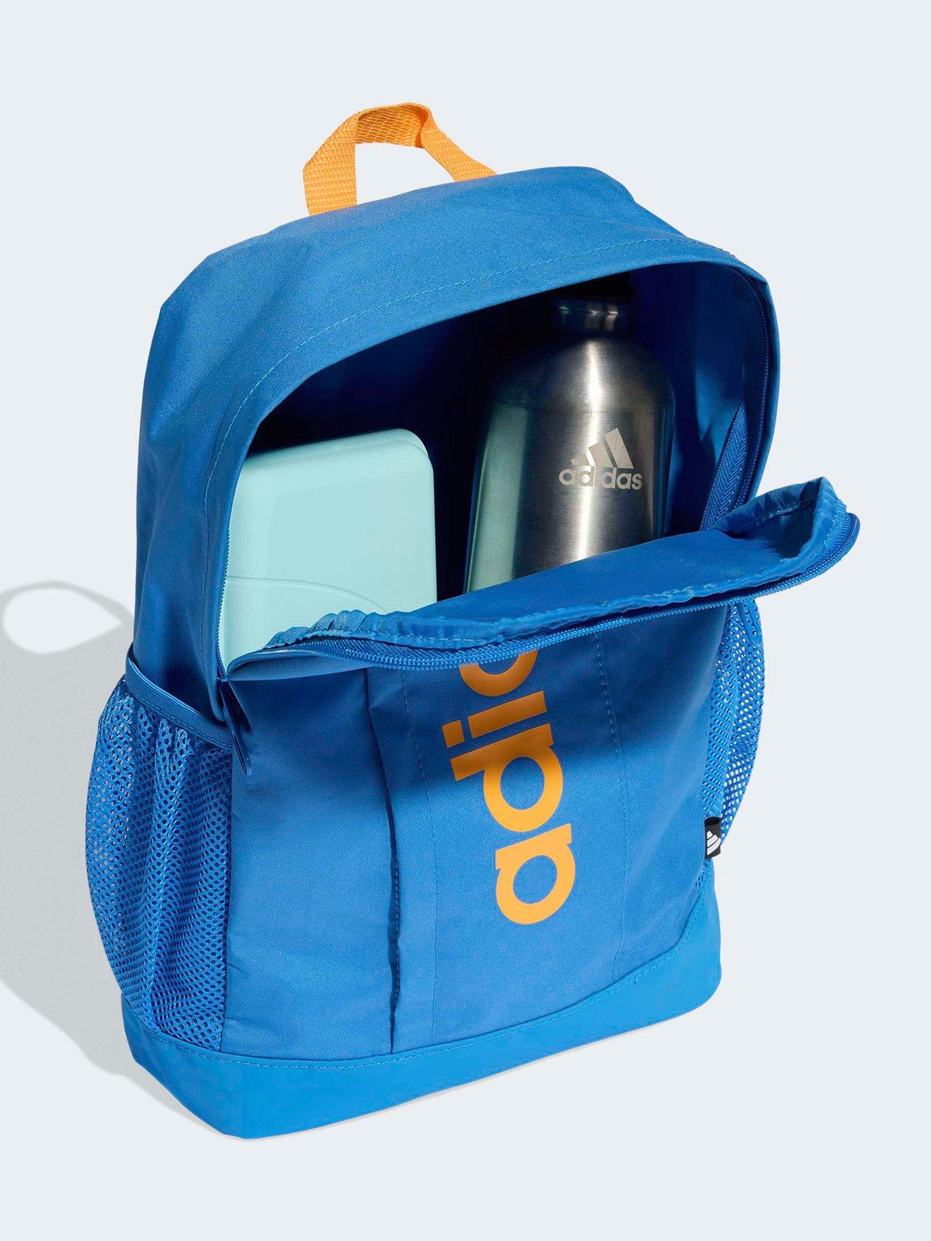 Image 4 of 6 of adidas Sportswear Kids Linear Backpack - Blue