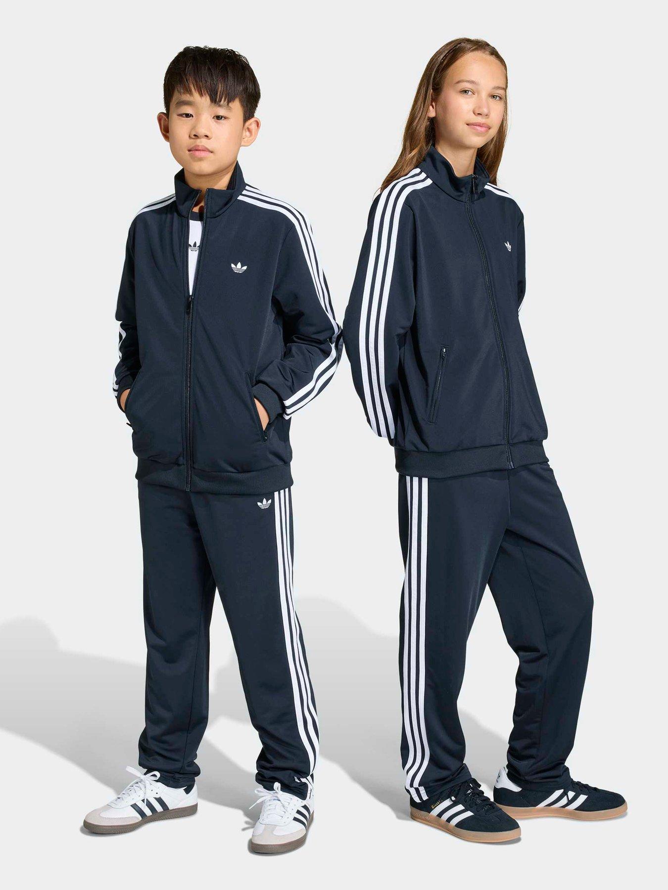 adidas Originals Junior Unisex Firebird Track Pants - Black