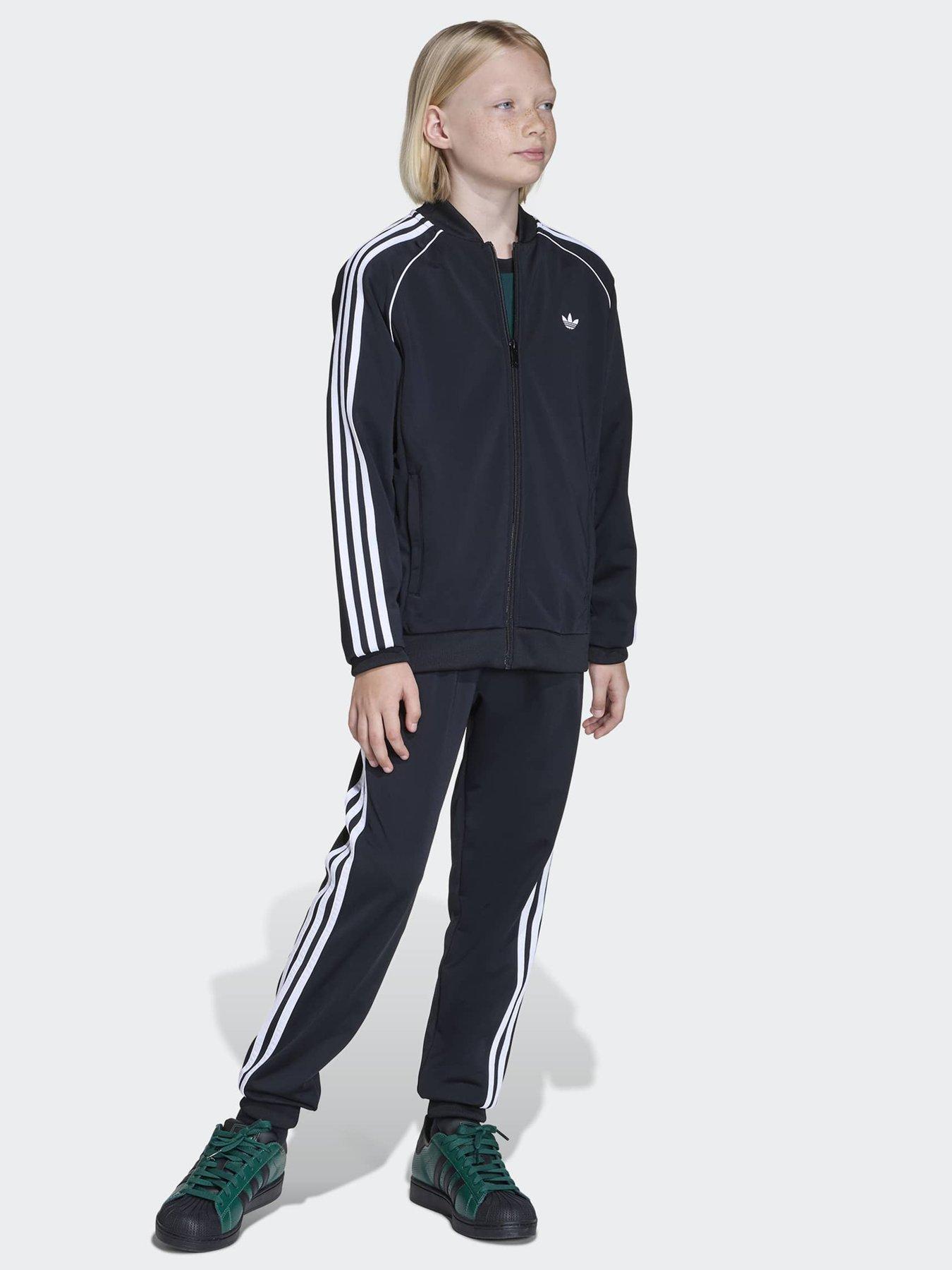 adidas Originals Junior Unisex SST Track Pants - Black