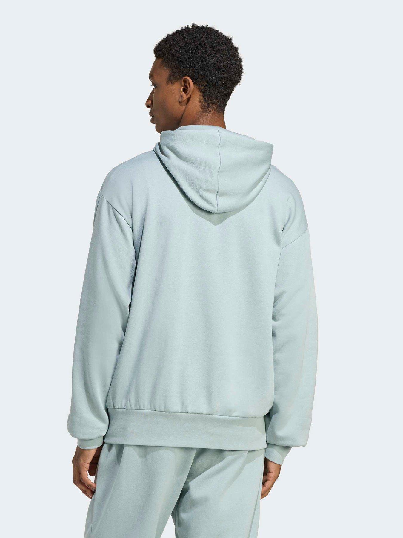 Image 2 of 6 of adidas Sportswear Men's Essentials Feelcozy Fleece Hoodie - Green
