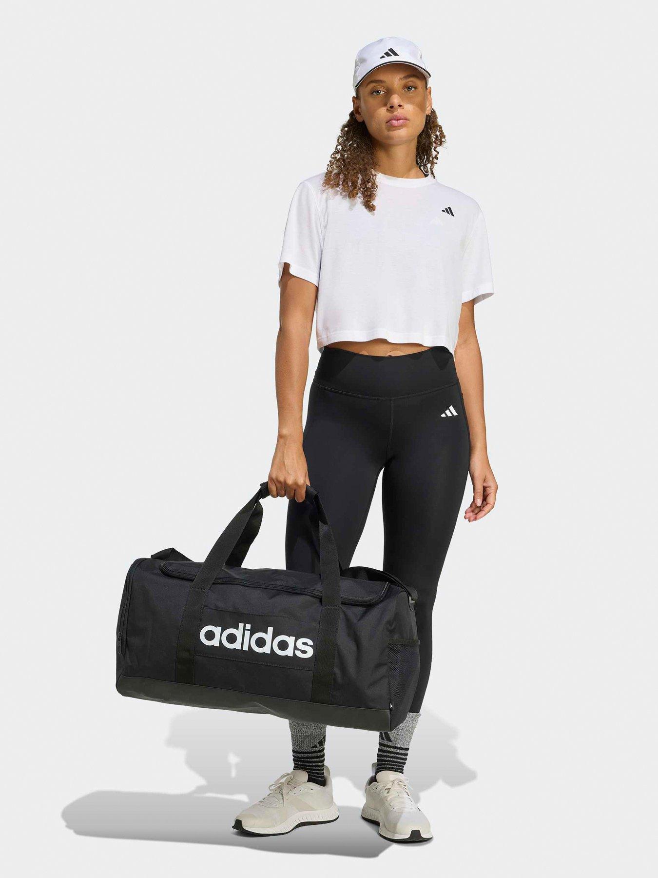 Image 2 of 7 of adidas Sportswear Unisex Linear Duffel Bag - Black