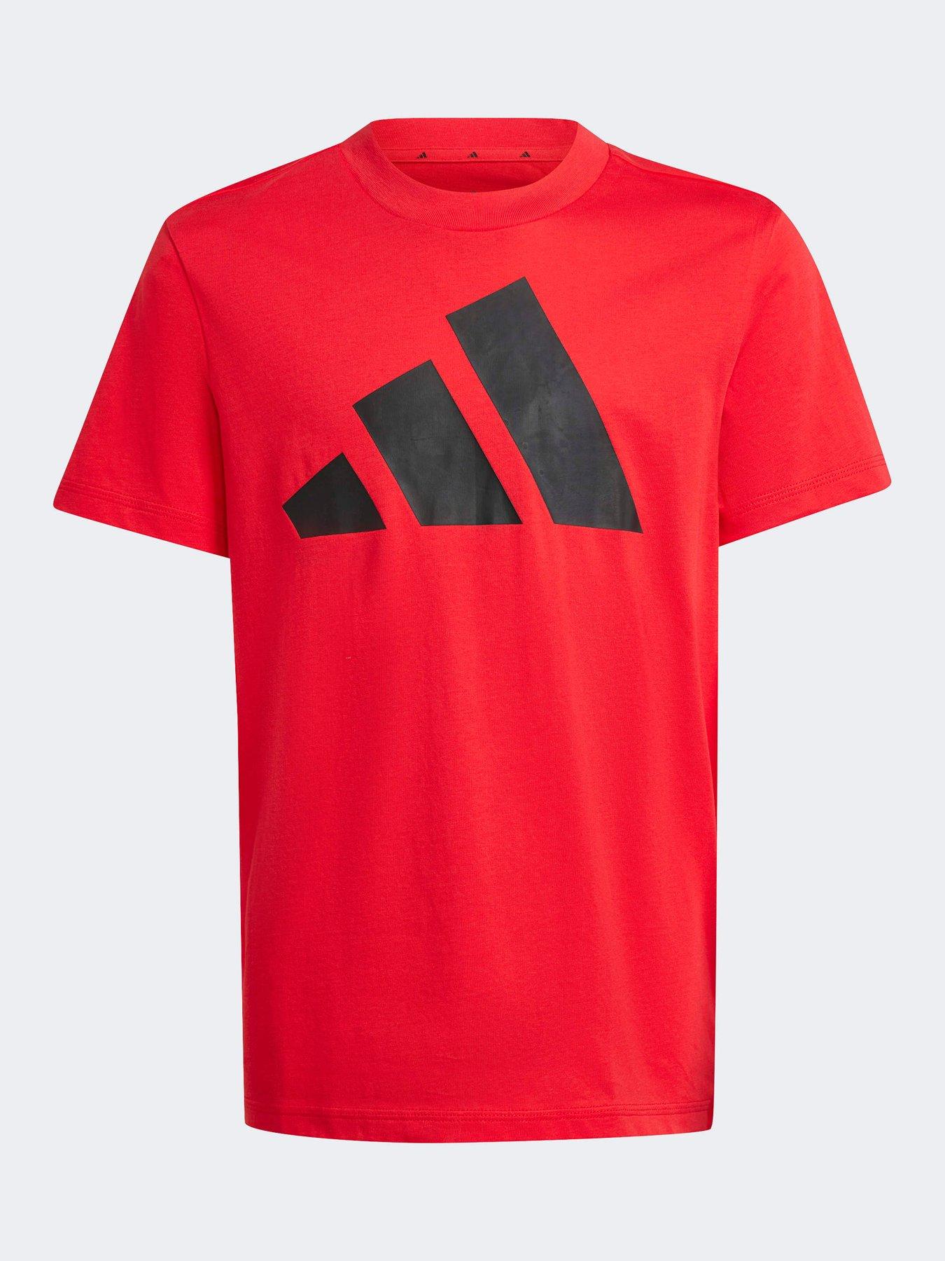 Image 6 of 6 of adidas Sportswear Junior Unisex Essentials T-Shirt - Red