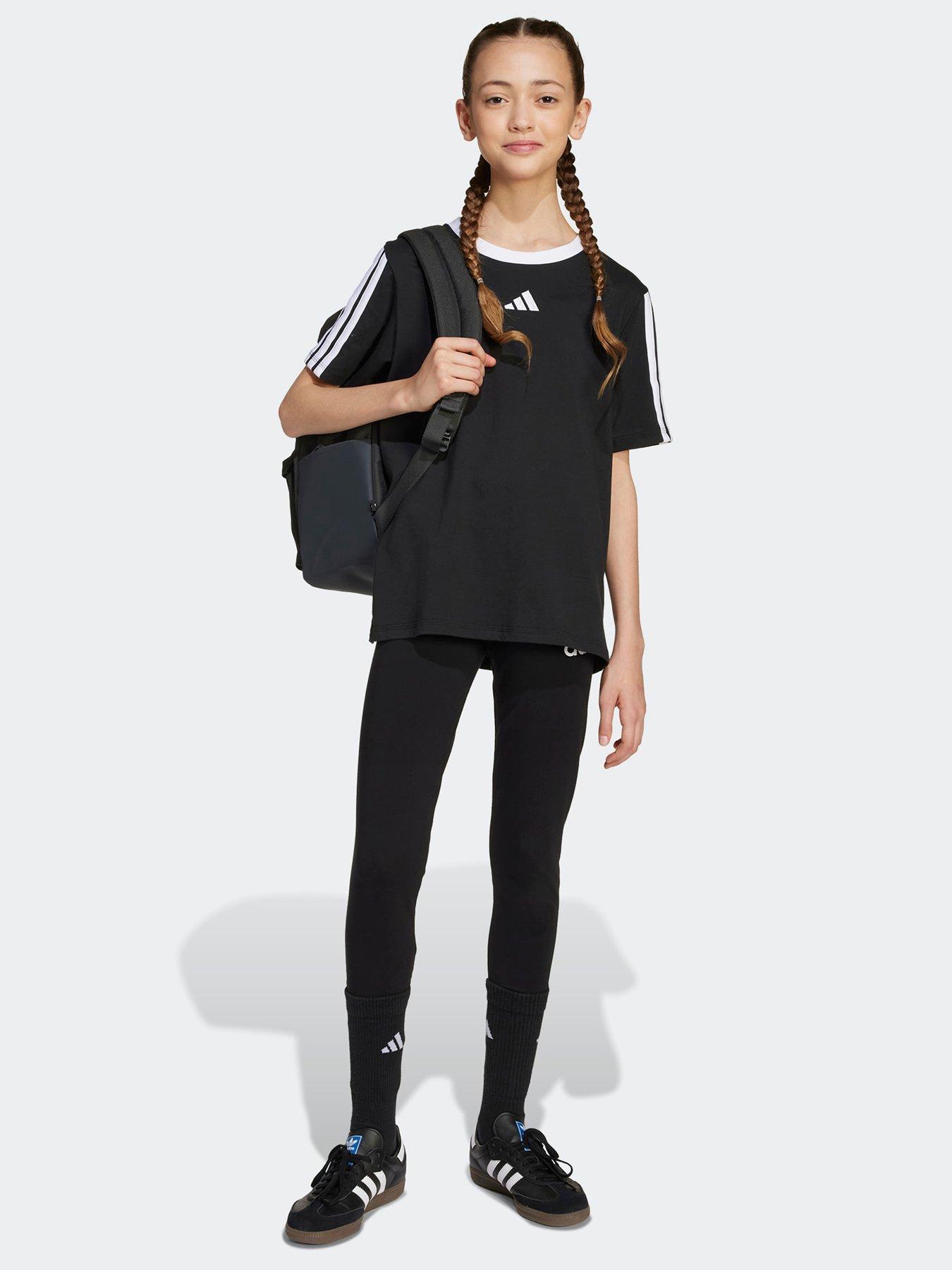adidas Sportswear Junior Girls Essentials T-Shirt - Black