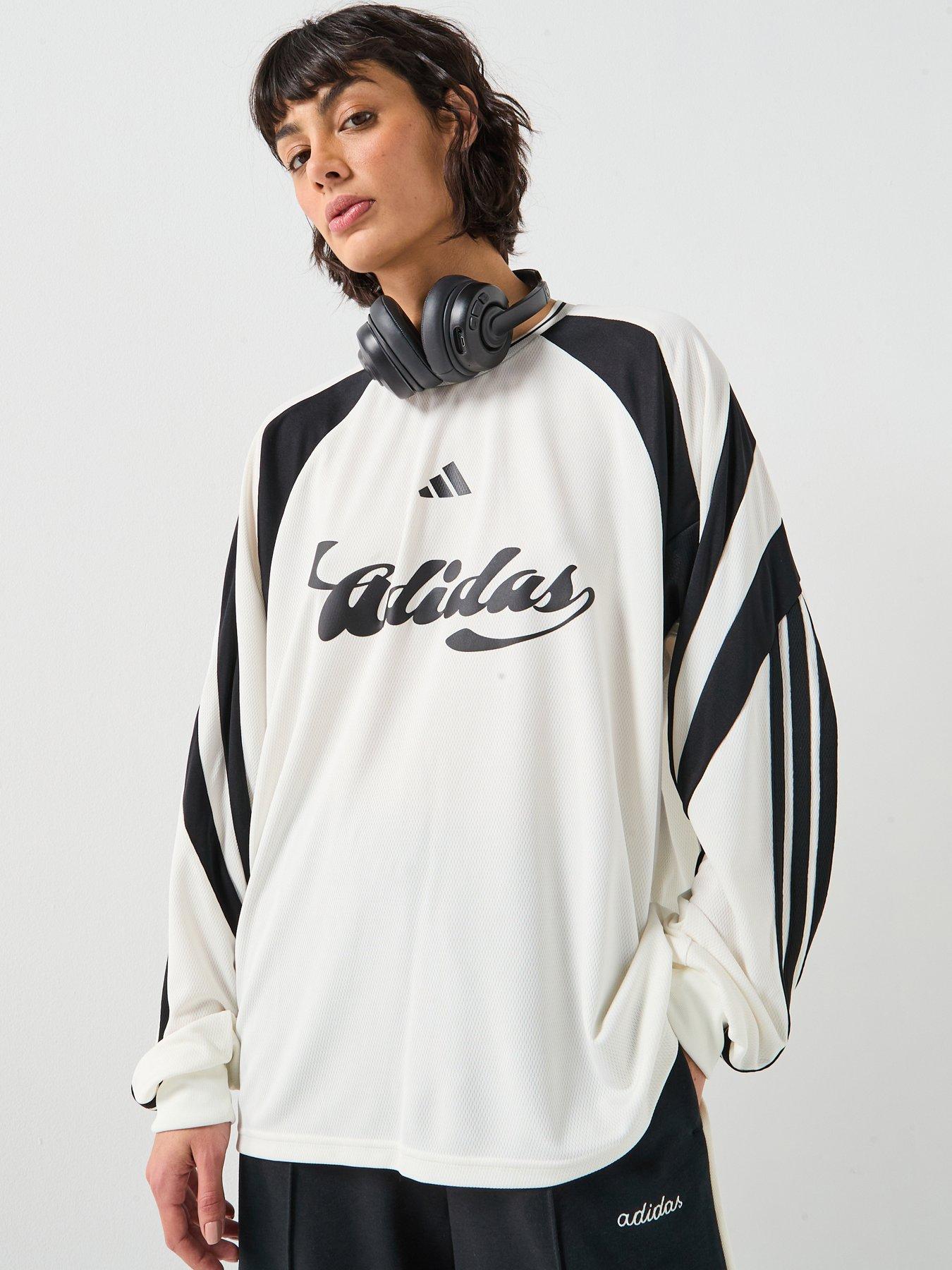 adidas Sportswear Women's House Of Tiro Long Sleeve Jersey - White
