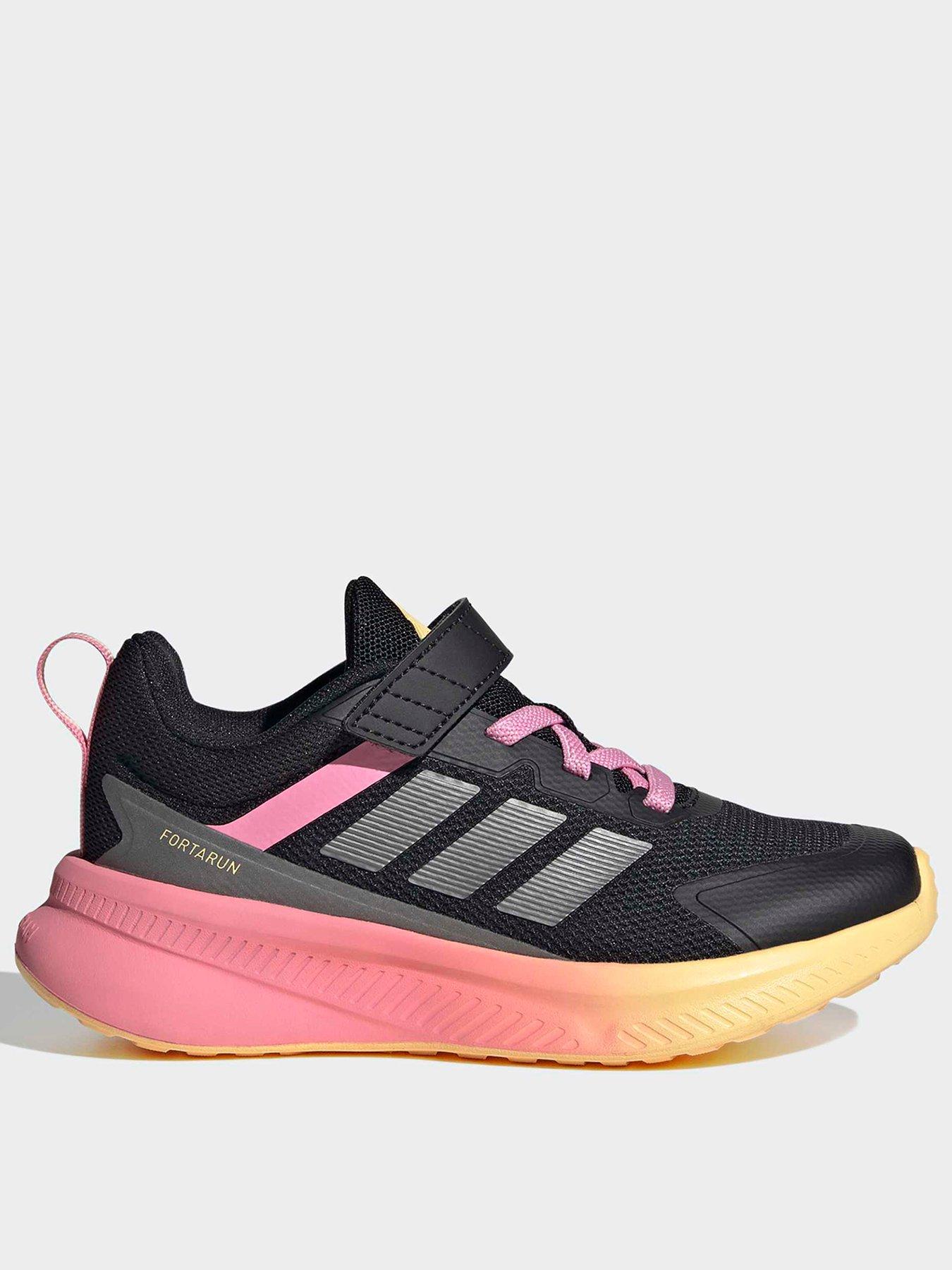 adidas-sportswear-kids-girls-fortarun-40-trainers-black