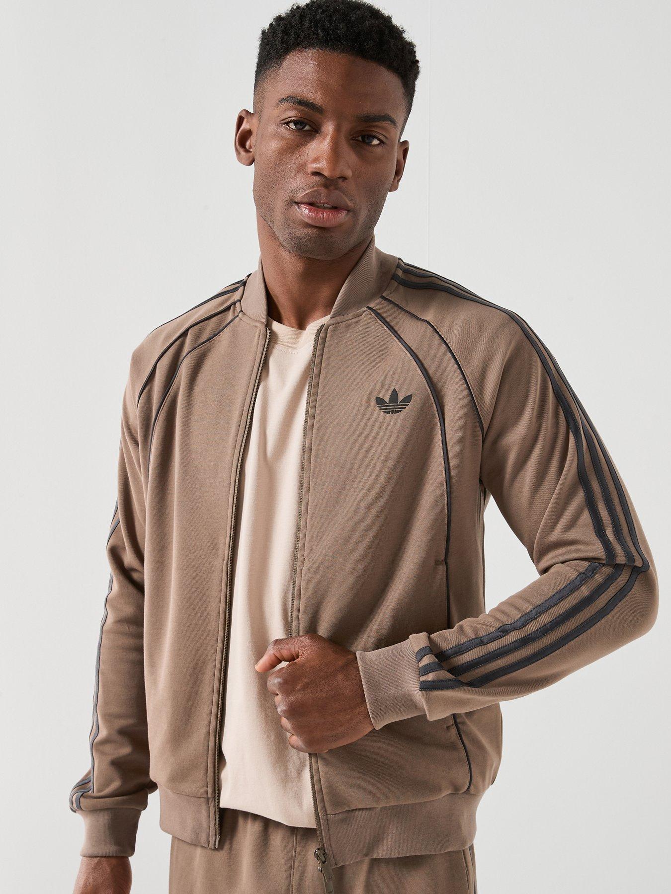 adidas Originals Men's 2.0 Adicolor Tracktop - Brown