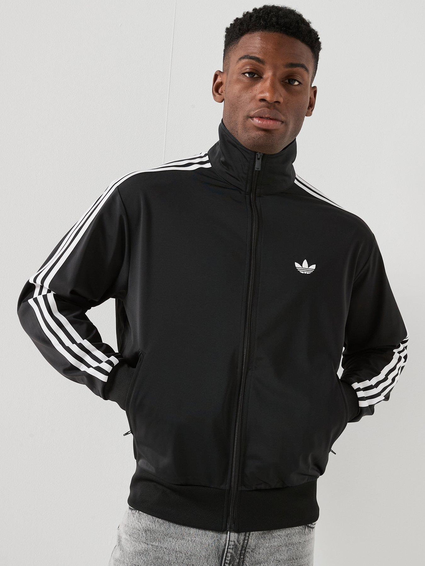 adidas Originals Men's Firebird Tracksuit Top - Black