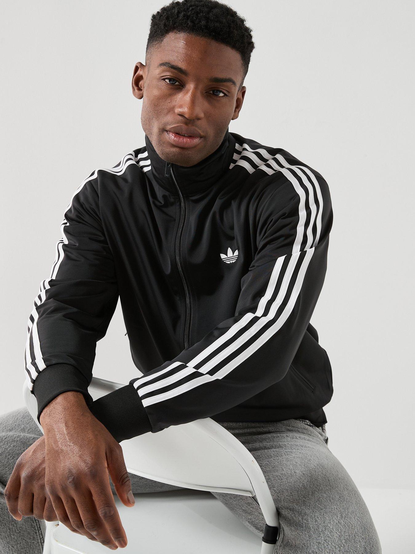 Image 4 of 6 of adidas Originals Men's Firebird Tracksuit Top - Black